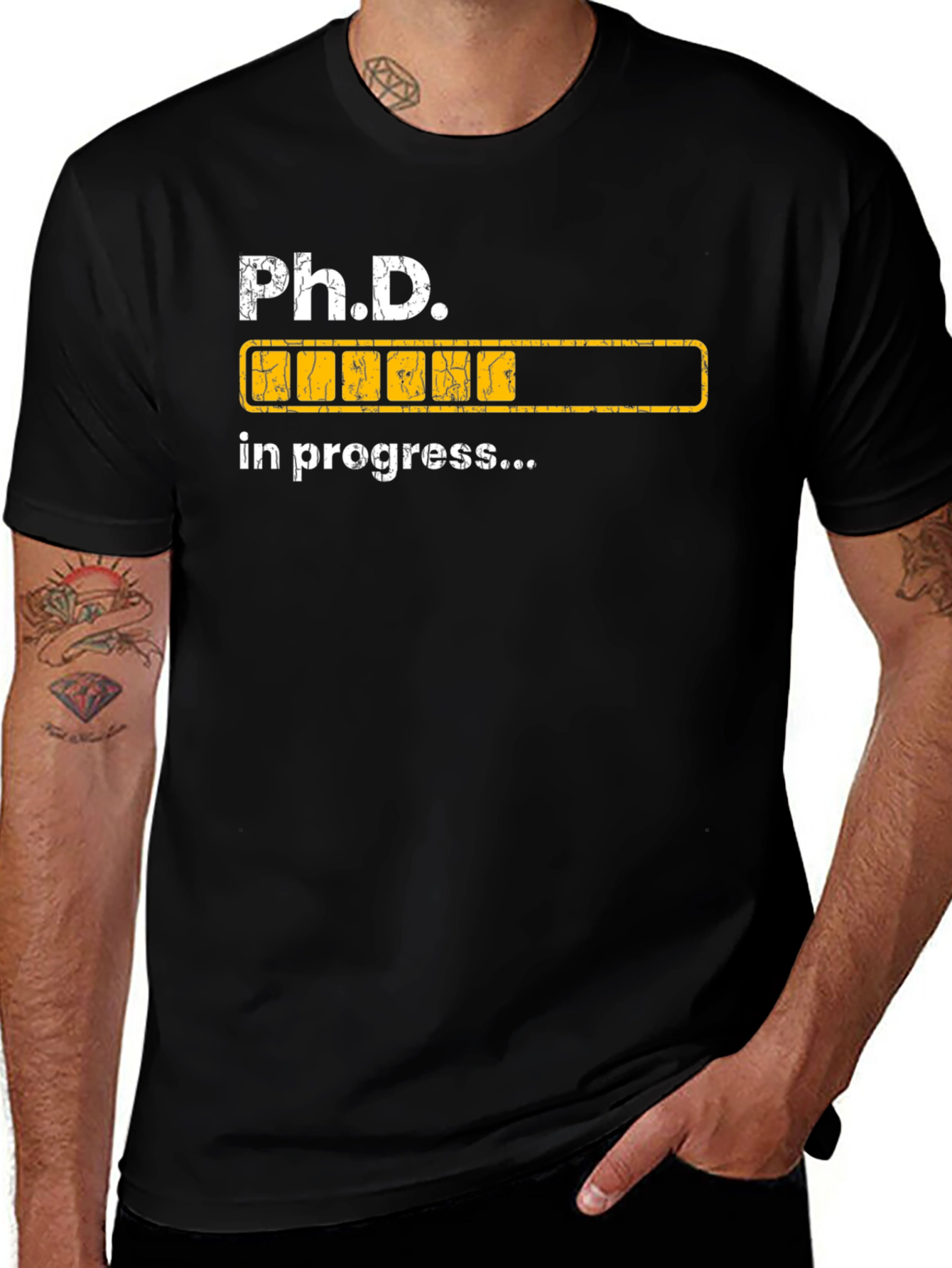 PhD In Progress Funny T-Shirt