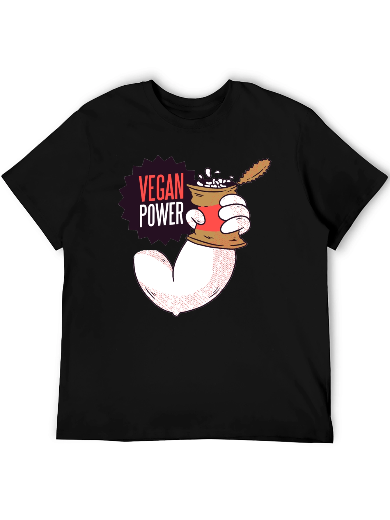 Vegan Power T-Shirt - Show Your Strength!