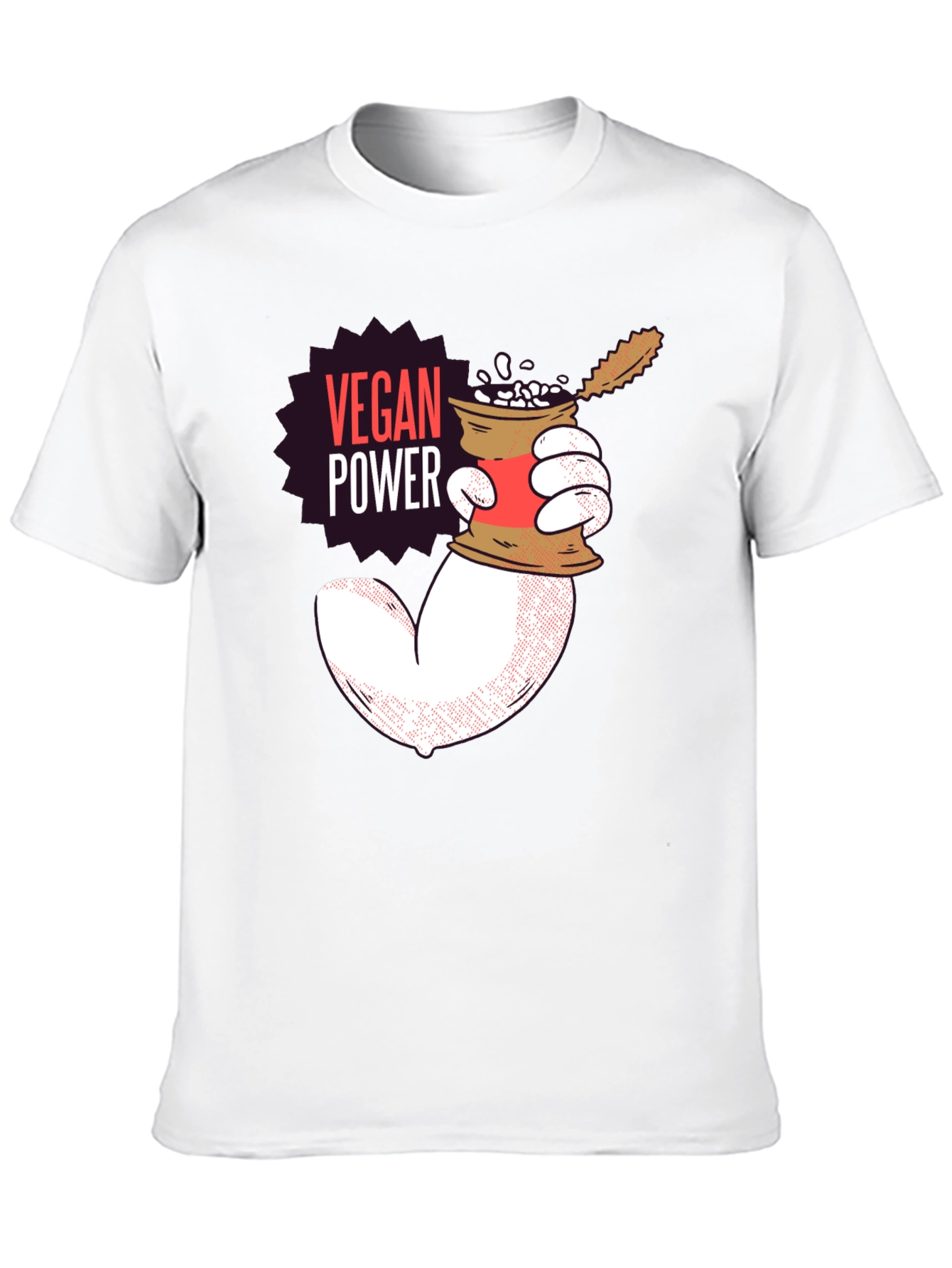Vegan Power T-Shirt - Show Your Strength!