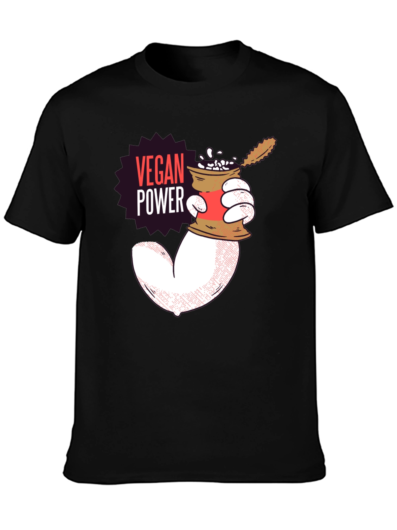Vegan Power T-Shirt - Show Your Strength!