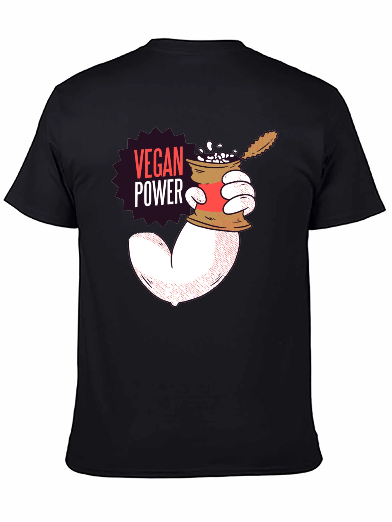 Vegan Power T-Shirt - Show Your Strength!