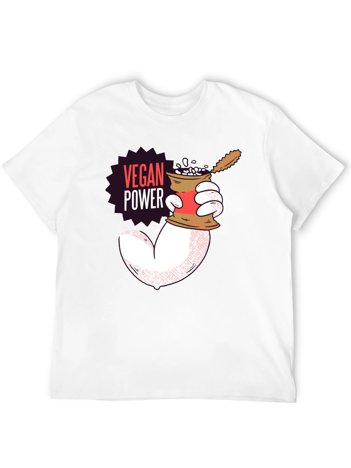 Vegan Power T-Shirt - Show Your Strength!