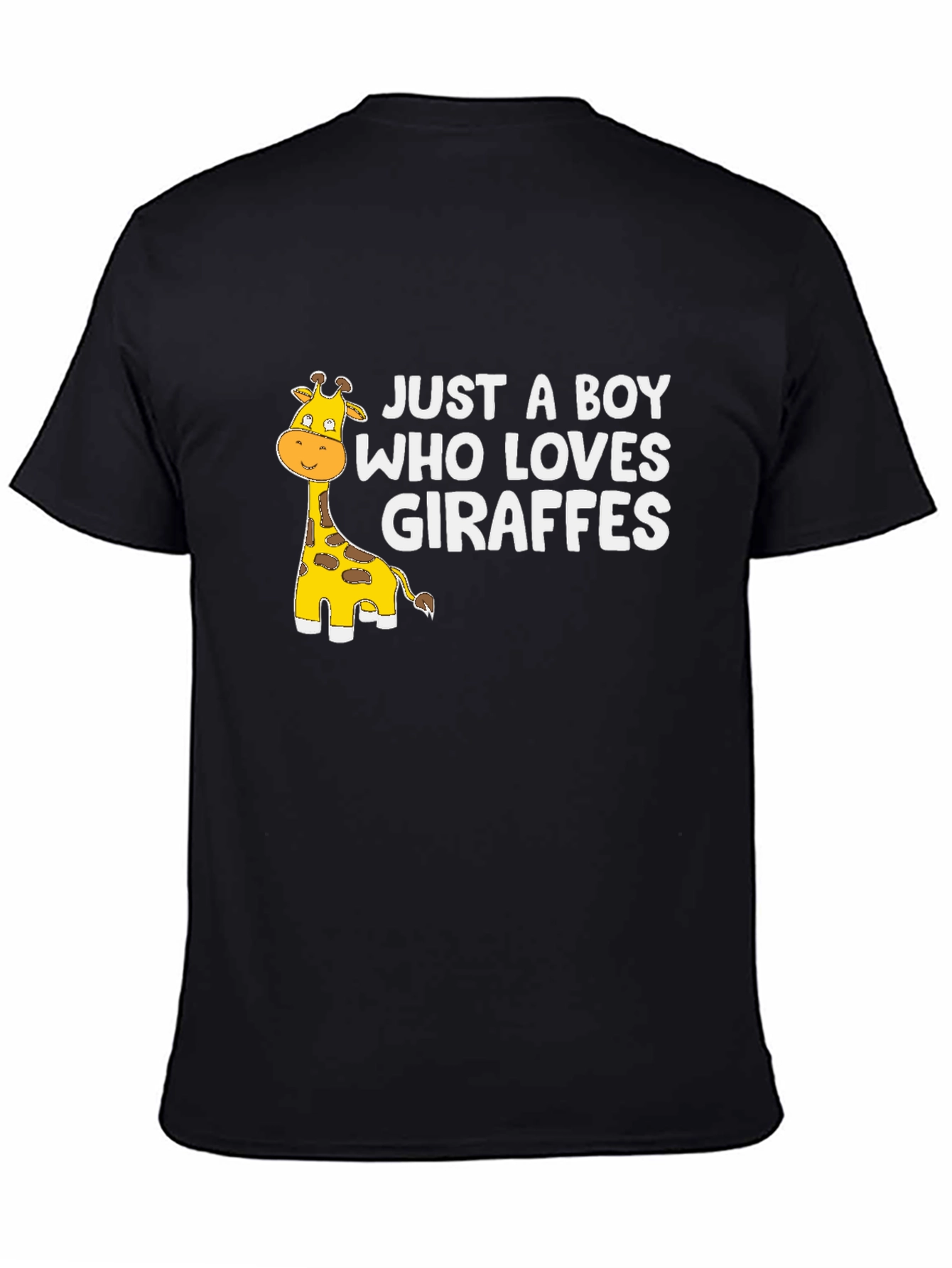 Just A Boy Who Loves Giraffes T-Shirt