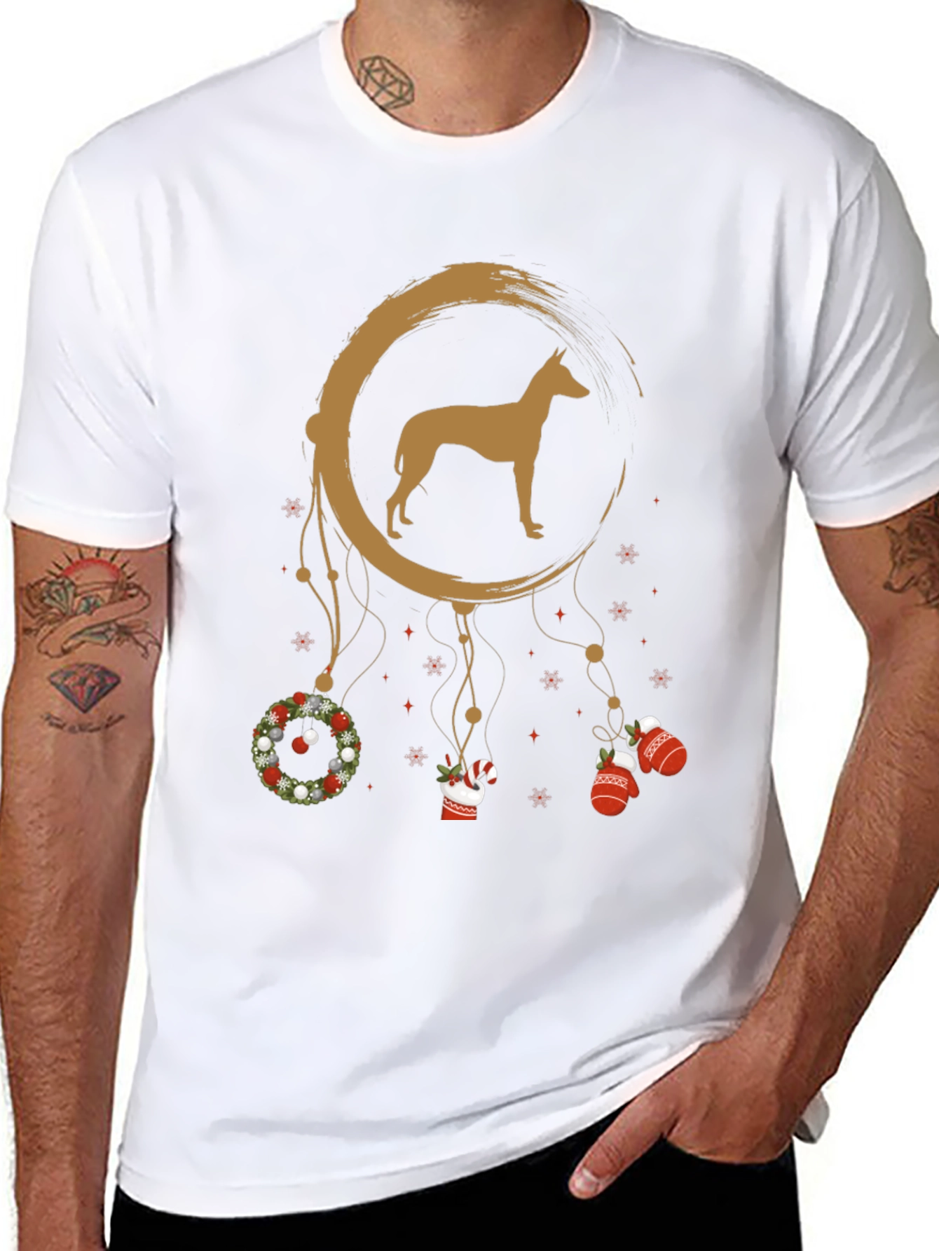 Dog Dreamcatcher Holiday T-Shirt