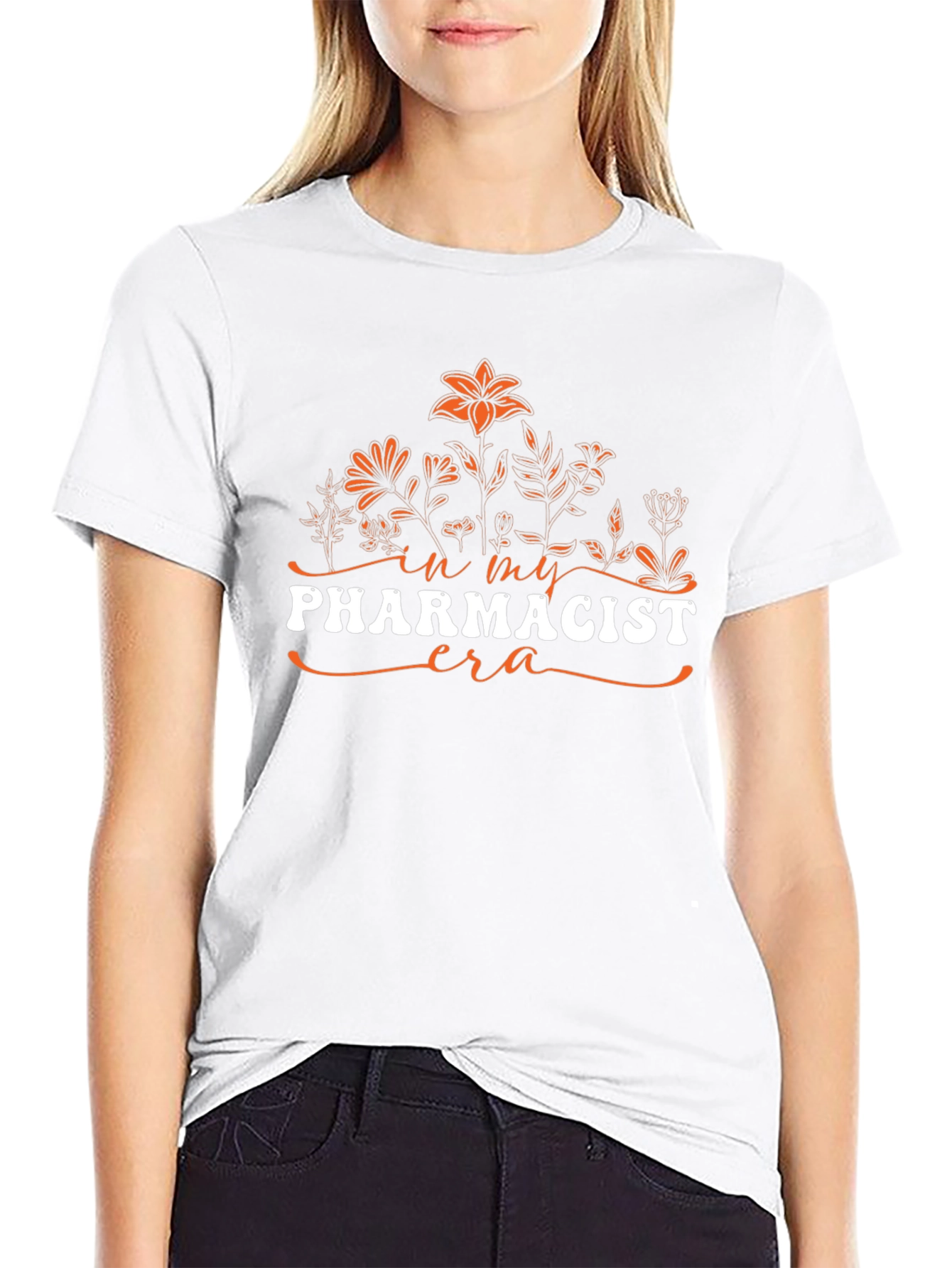 Pharmacist Era T-Shirt - Floral Design