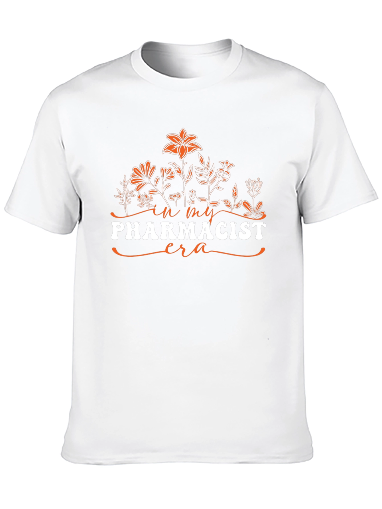 Pharmacist Era T-Shirt - Floral Design