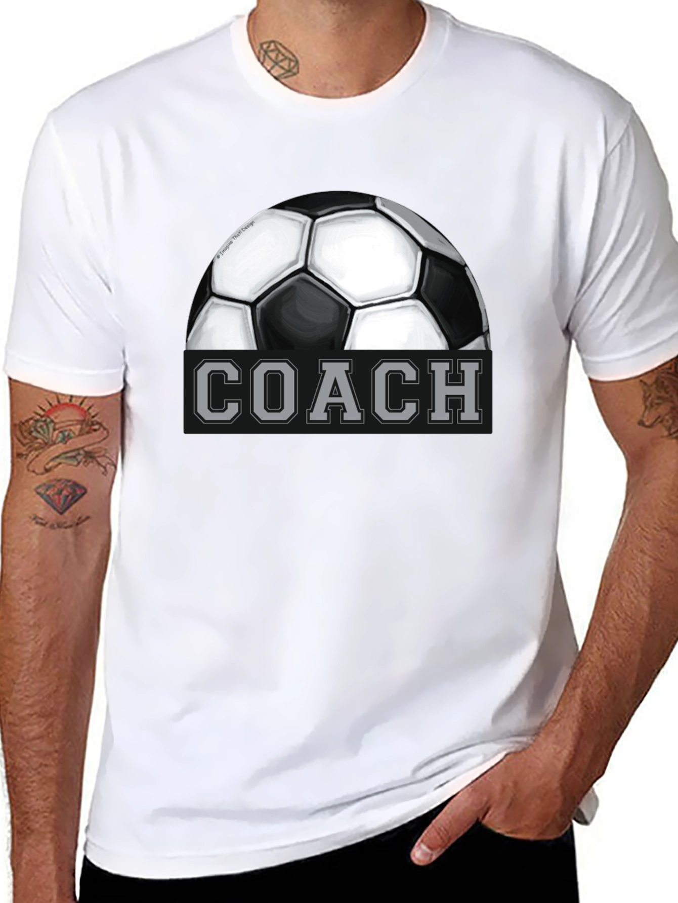 Soccer Coach Graphic Tee