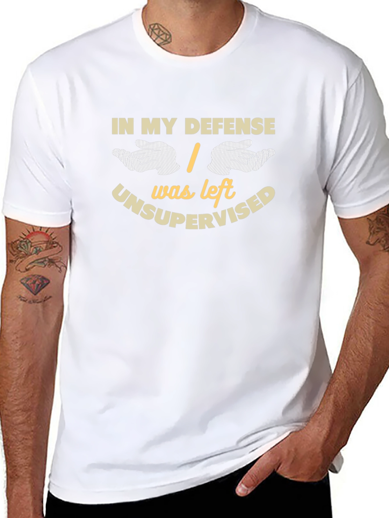 Funny Unsupervised Graphic T-Shirt