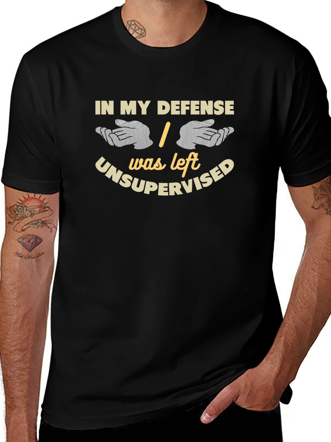 Funny Unsupervised Graphic T-Shirt