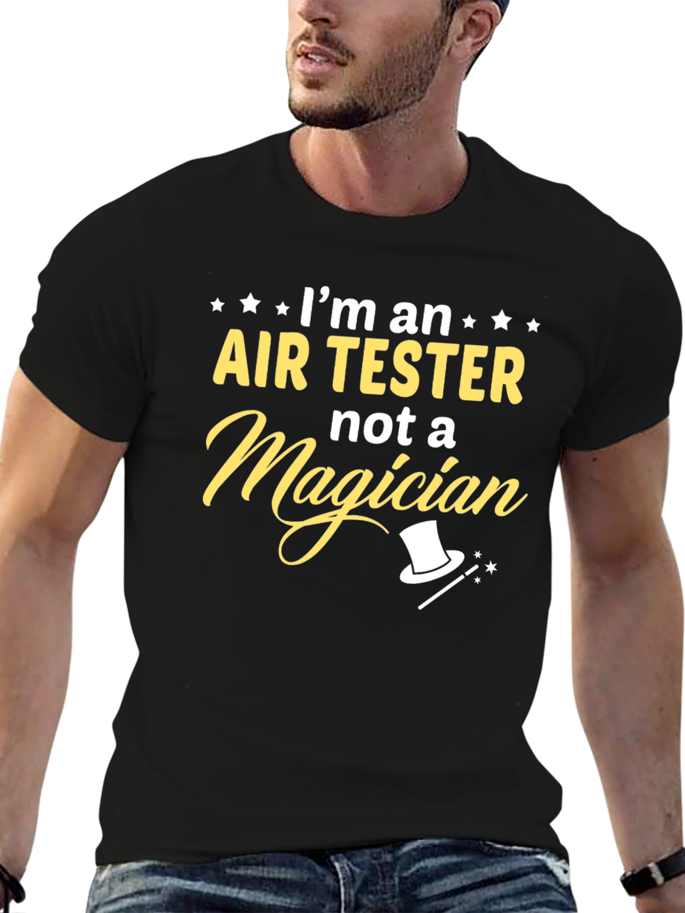 Air Tester Not a Magician T-Shirt