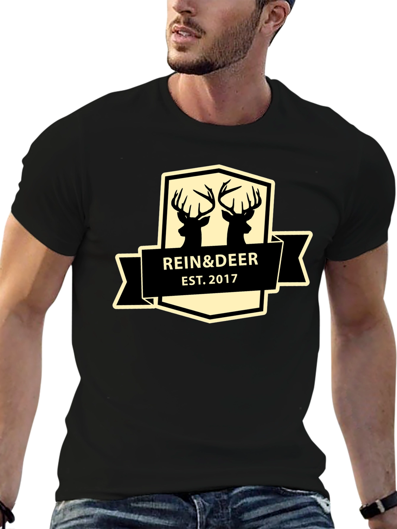 Rein & Deer Est. 2017 Graphic Tee