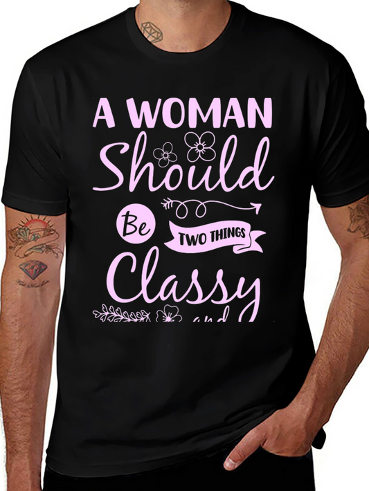 Classy Woman Graphic T-Shirt