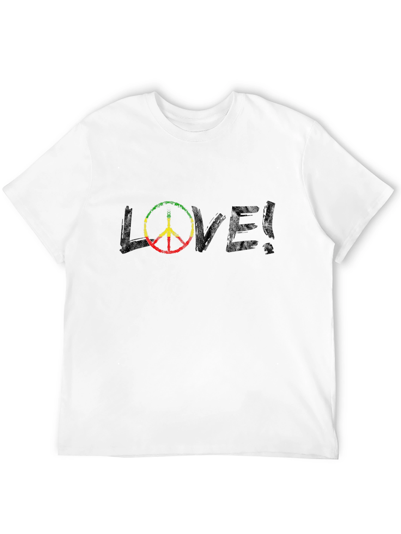 Rasta Love Peace Sign T-Shirt - Reggae Vibes