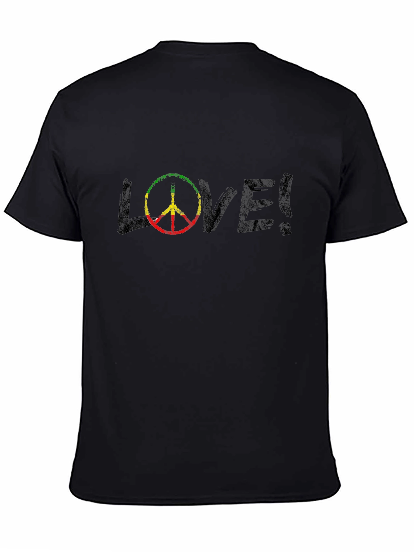 Rasta Love Peace Sign T-Shirt - Reggae Vibes