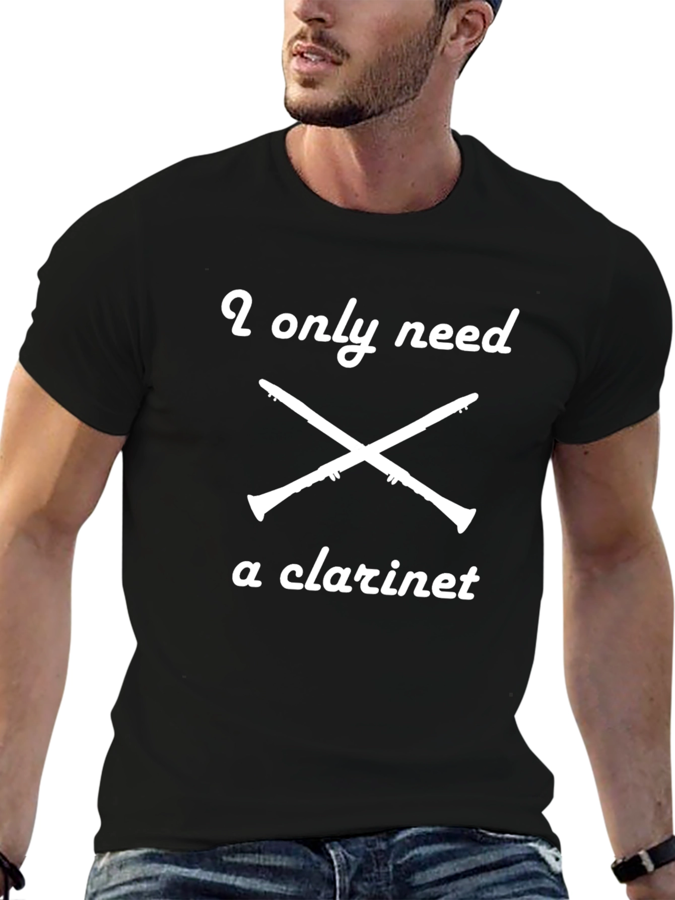 Clarinet Lover T-Shirt - Music Gift for Musicians