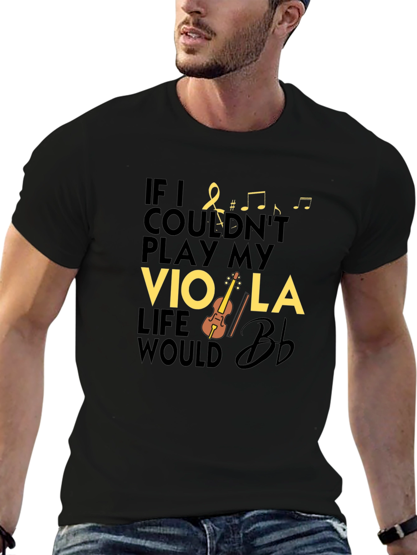 Viola Player T-Shirt - Music Lover Tee