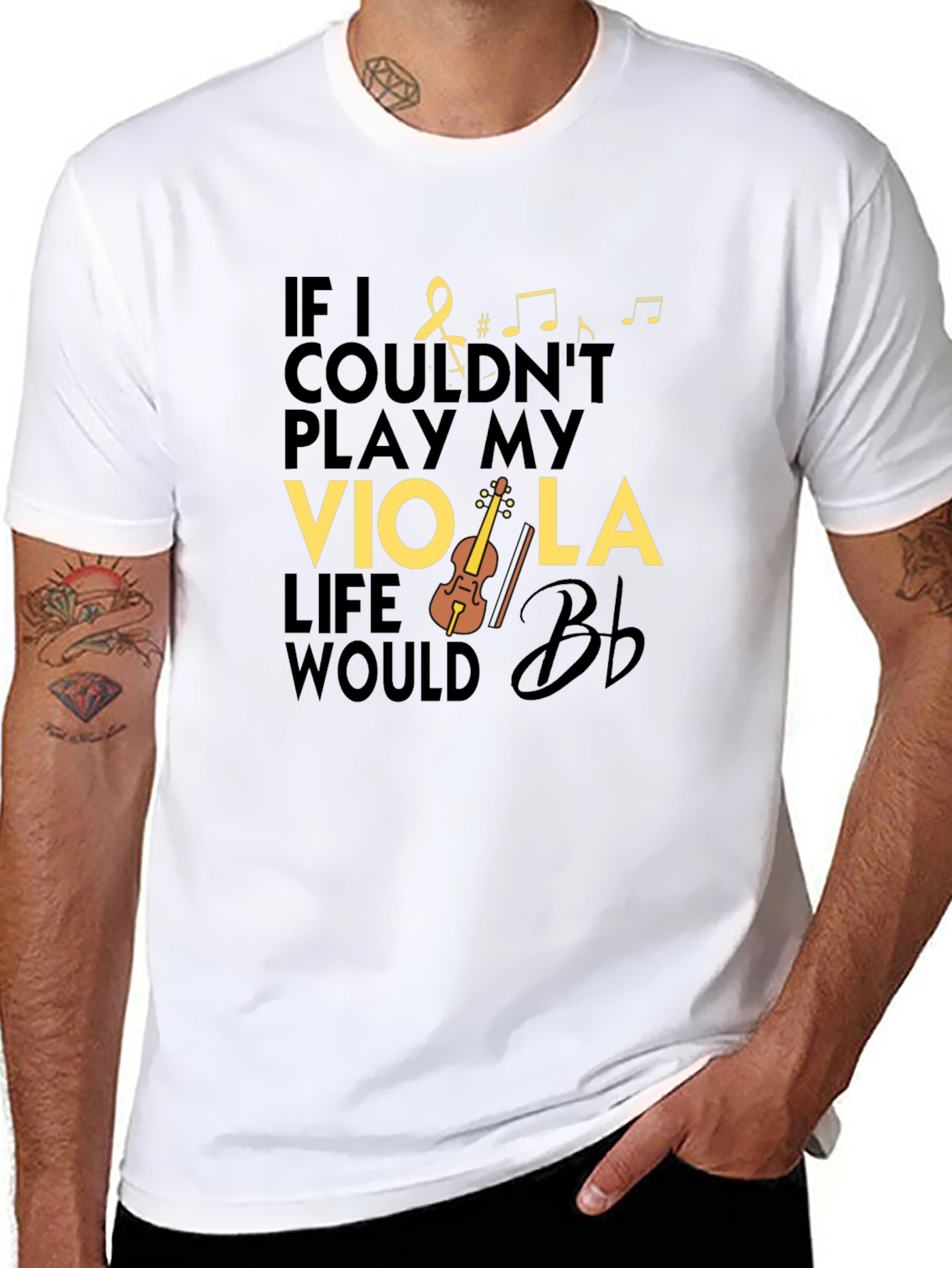 Viola Player T-Shirt - Music Lover Tee