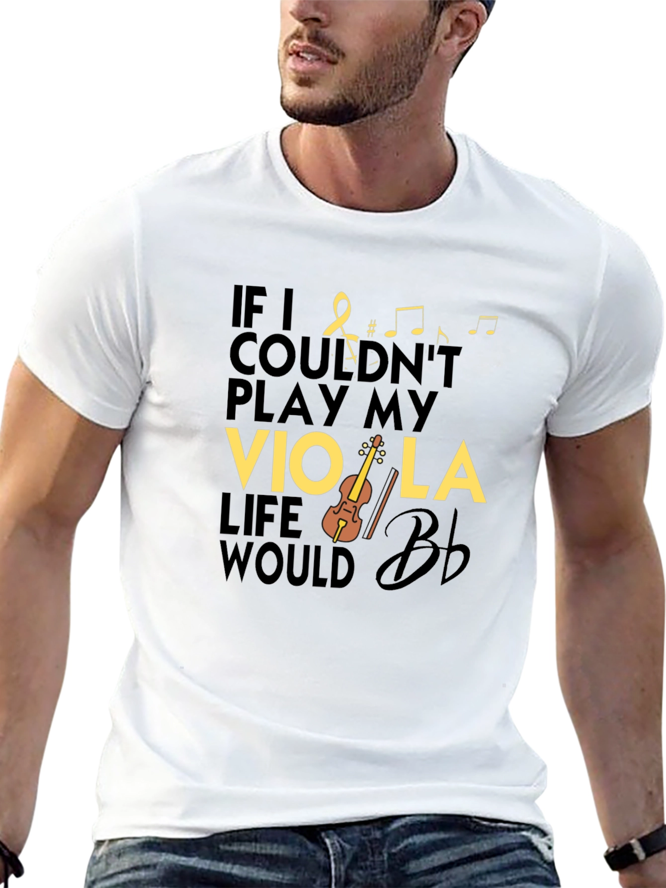 Viola Player T-Shirt - Music Lover Tee