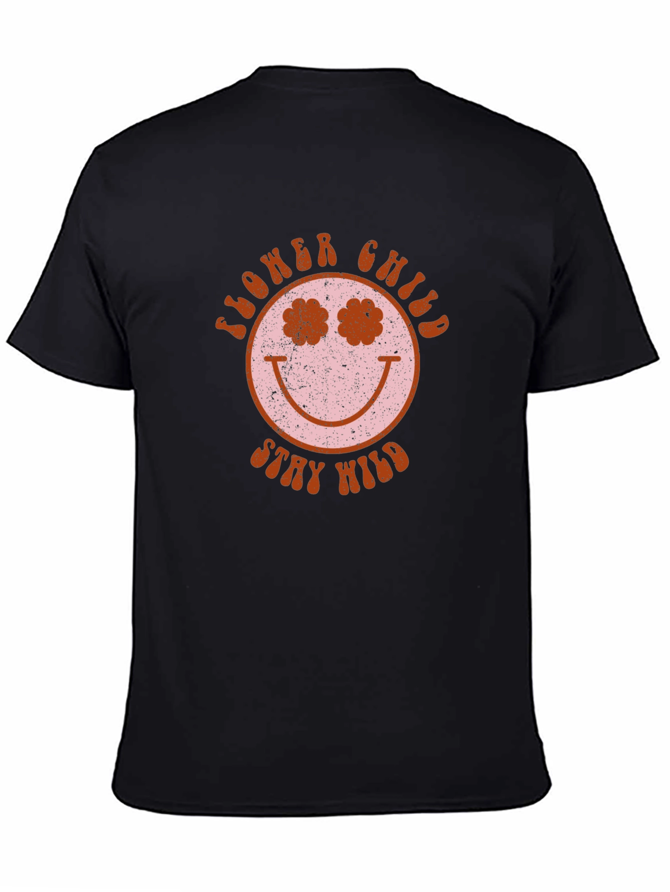 Flower Child Graphic Tee - Stay Wild T-Shirt