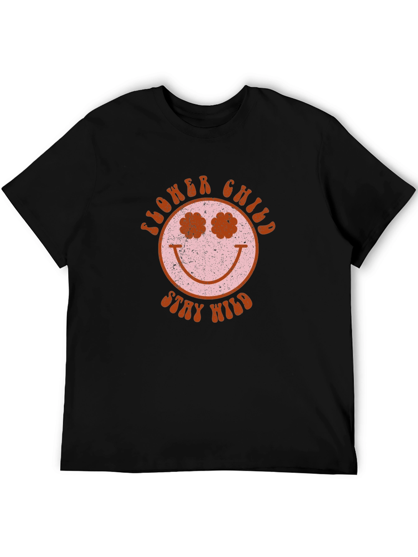 Flower Child Graphic Tee - Stay Wild T-Shirt