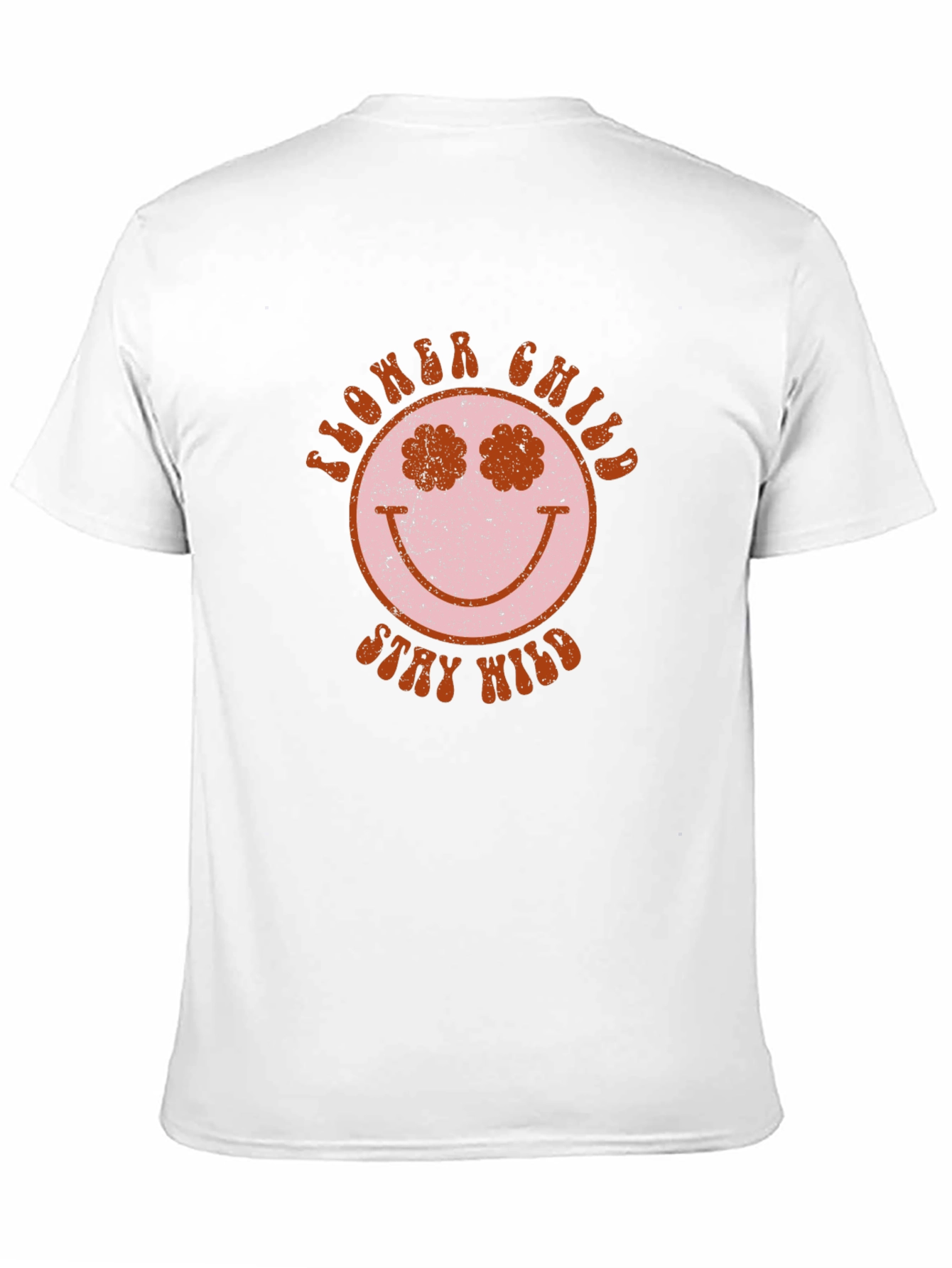 Flower Child Graphic Tee - Stay Wild T-Shirt
