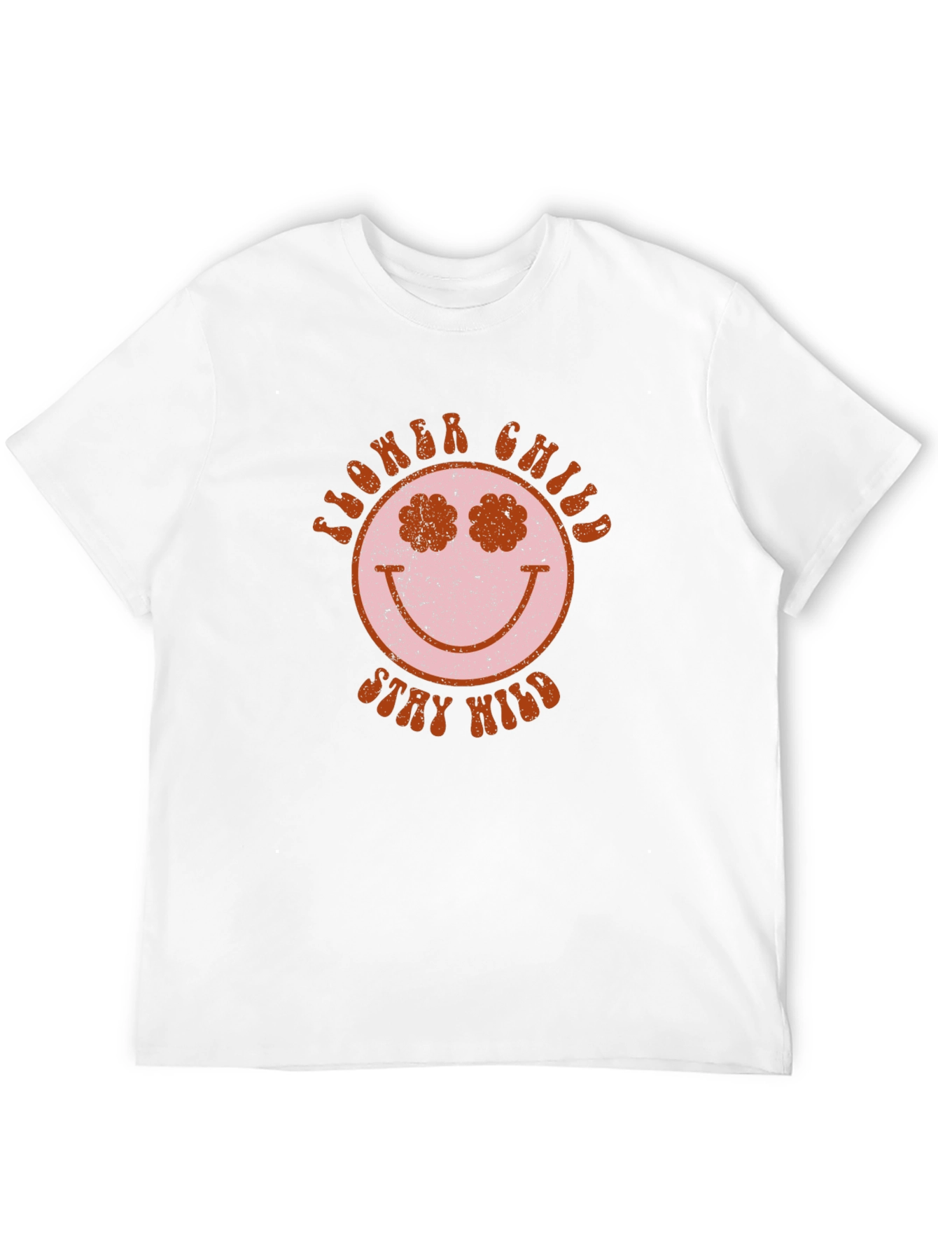 Flower Child Graphic Tee - Stay Wild T-Shirt