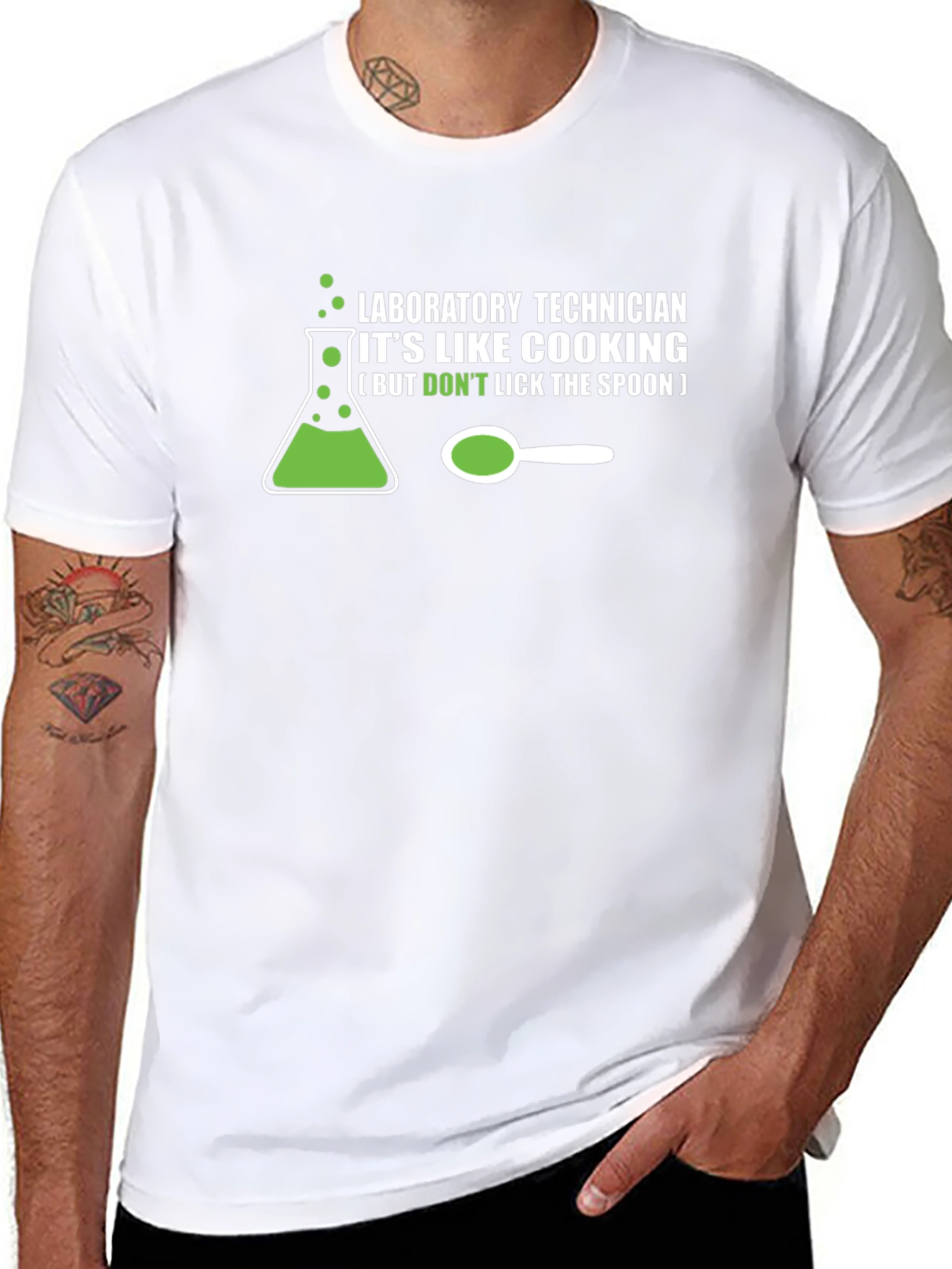 Lab Technician Cooking Funny T-Shirt