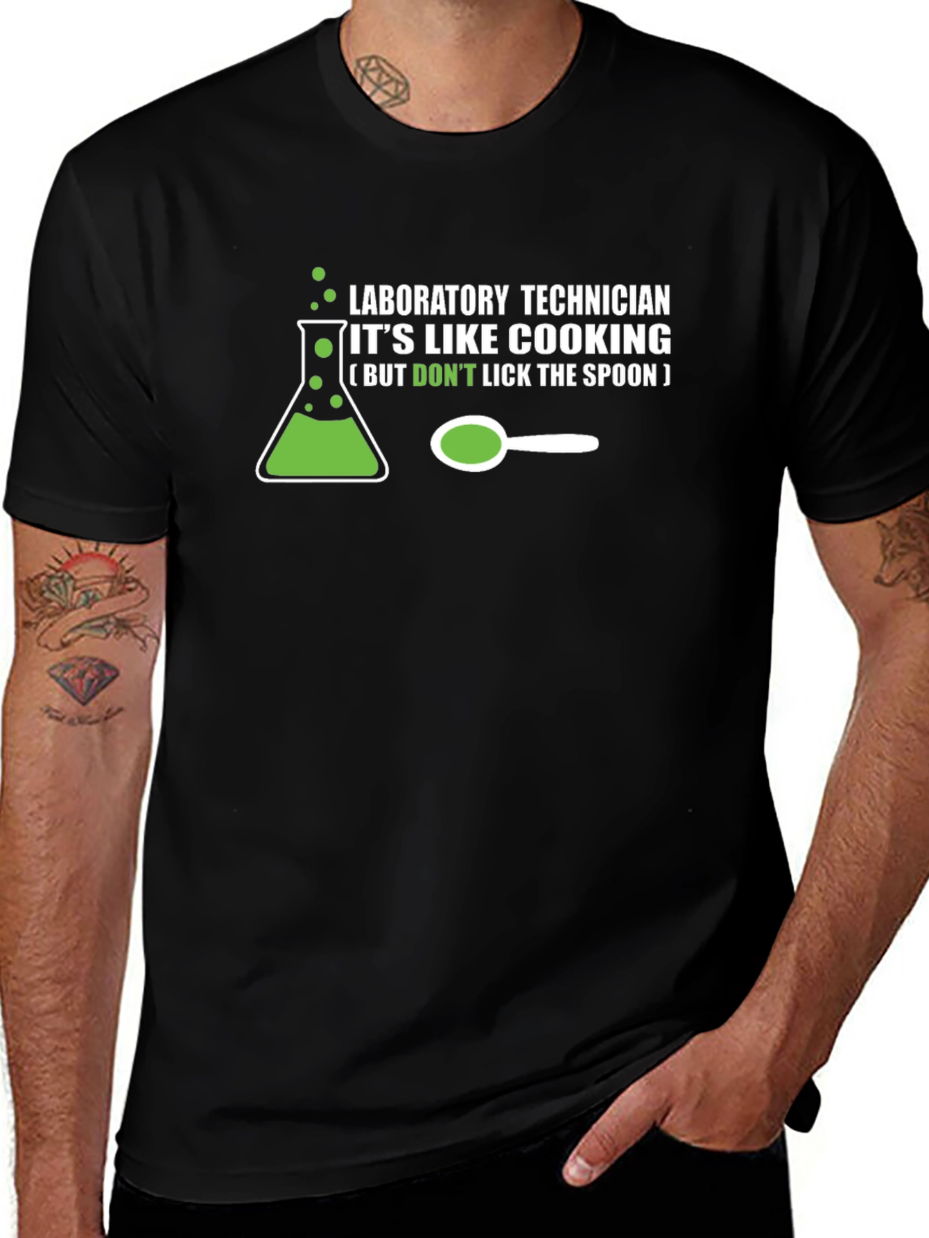 Lab Technician Cooking Funny T-Shirt