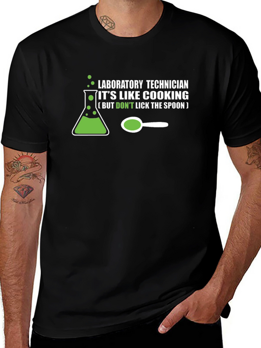 Lab Technician Cooking Funny T-Shirt