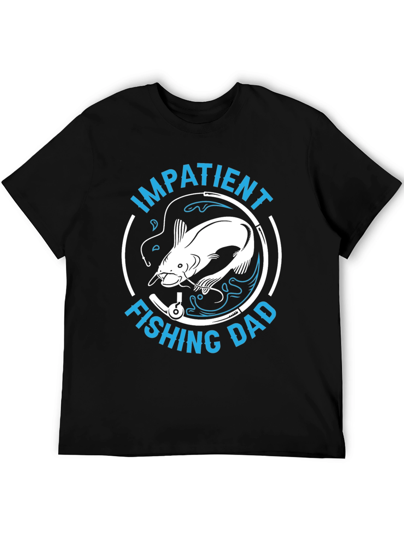 Impatient Fishing Dad T-Shirt - Angler Gift
