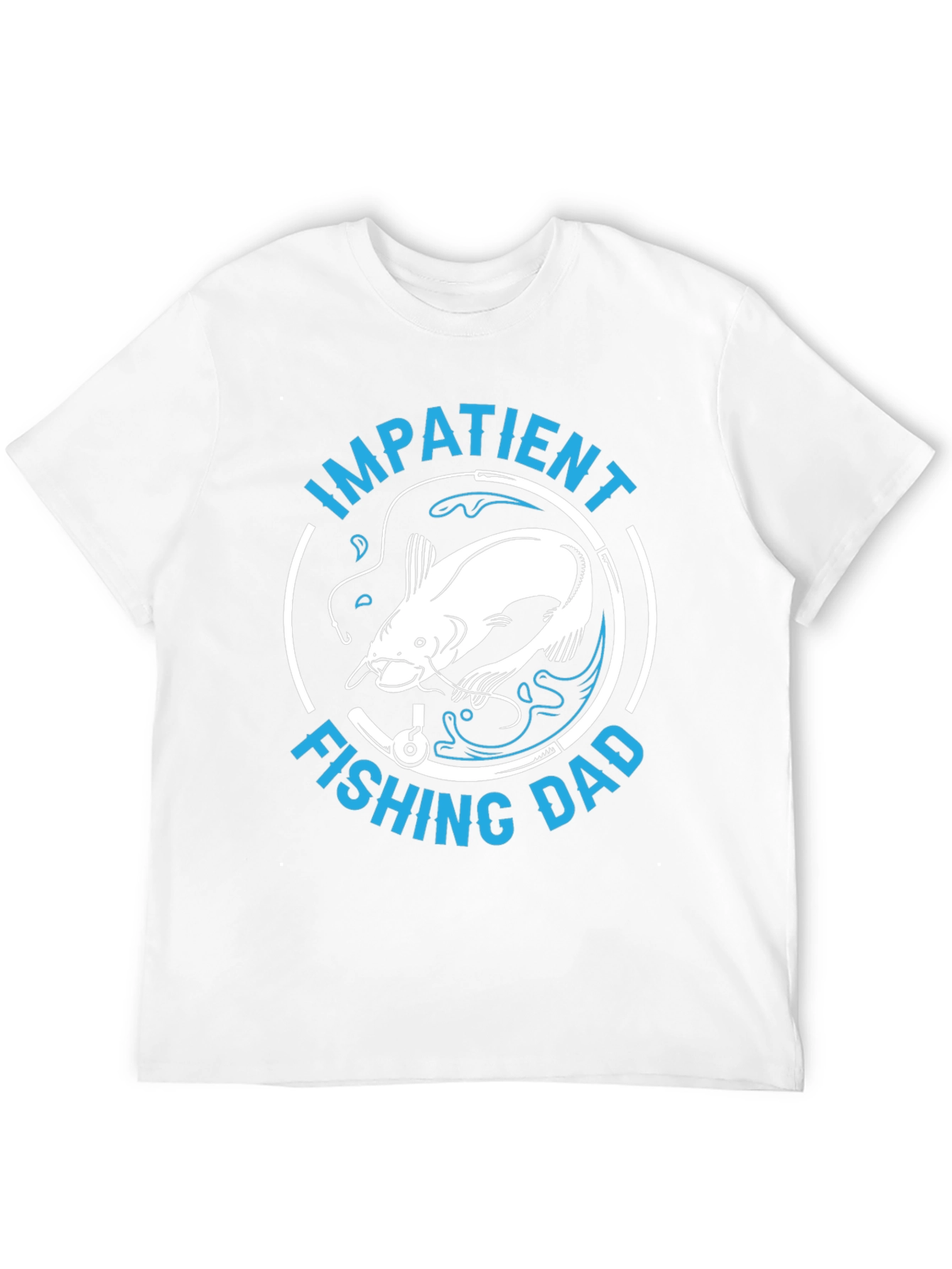 Impatient Fishing Dad T-Shirt - Angler Gift