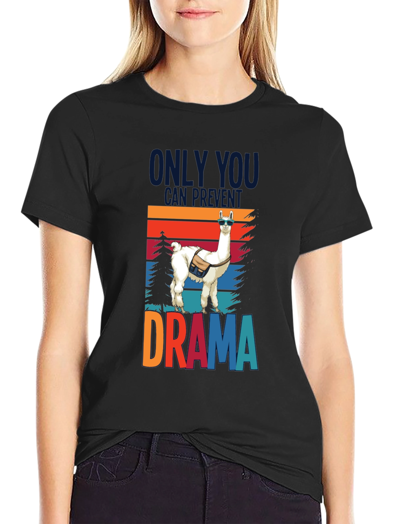 Llama Drama Prevention T-Shirt