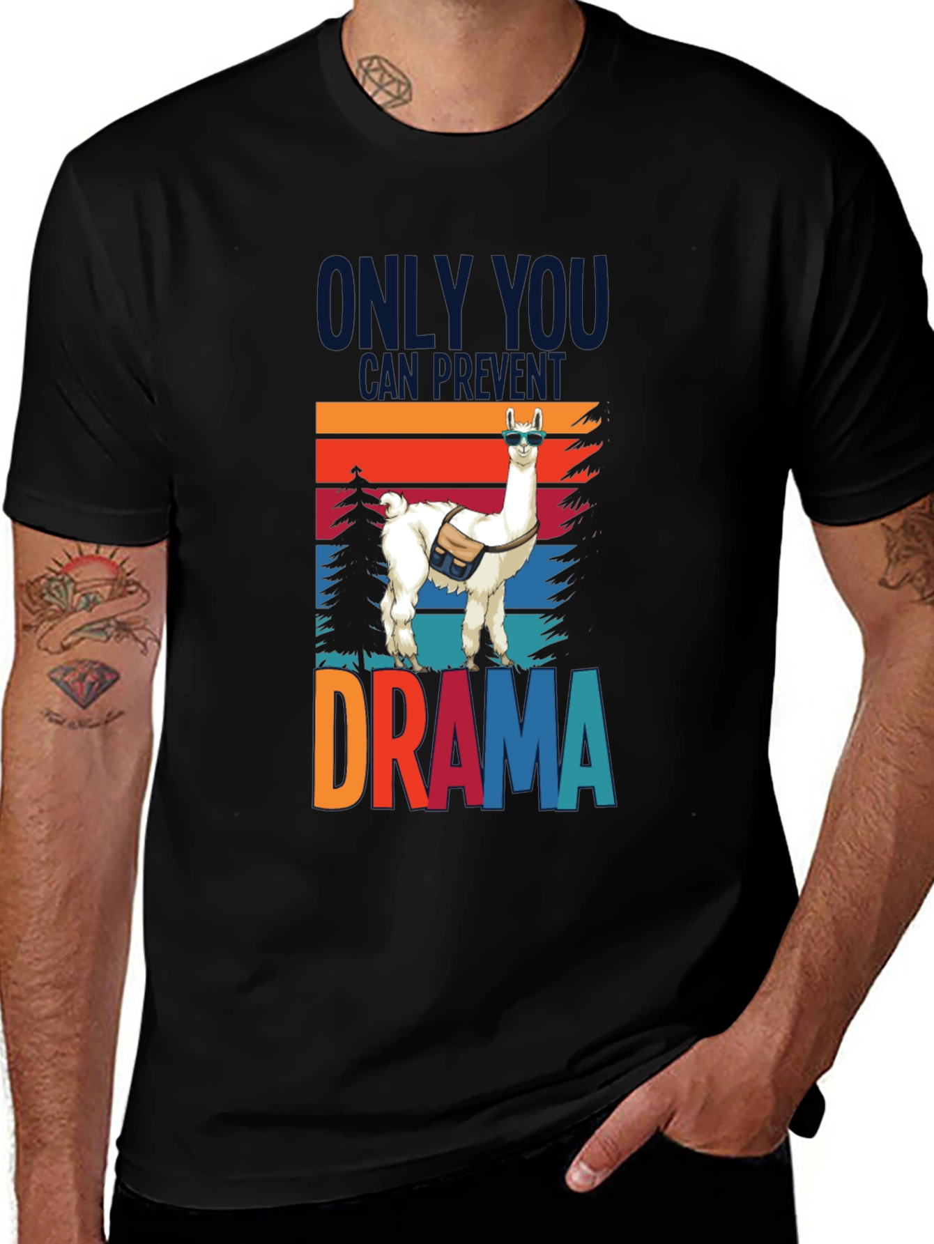 Llama Drama Prevention T-Shirt