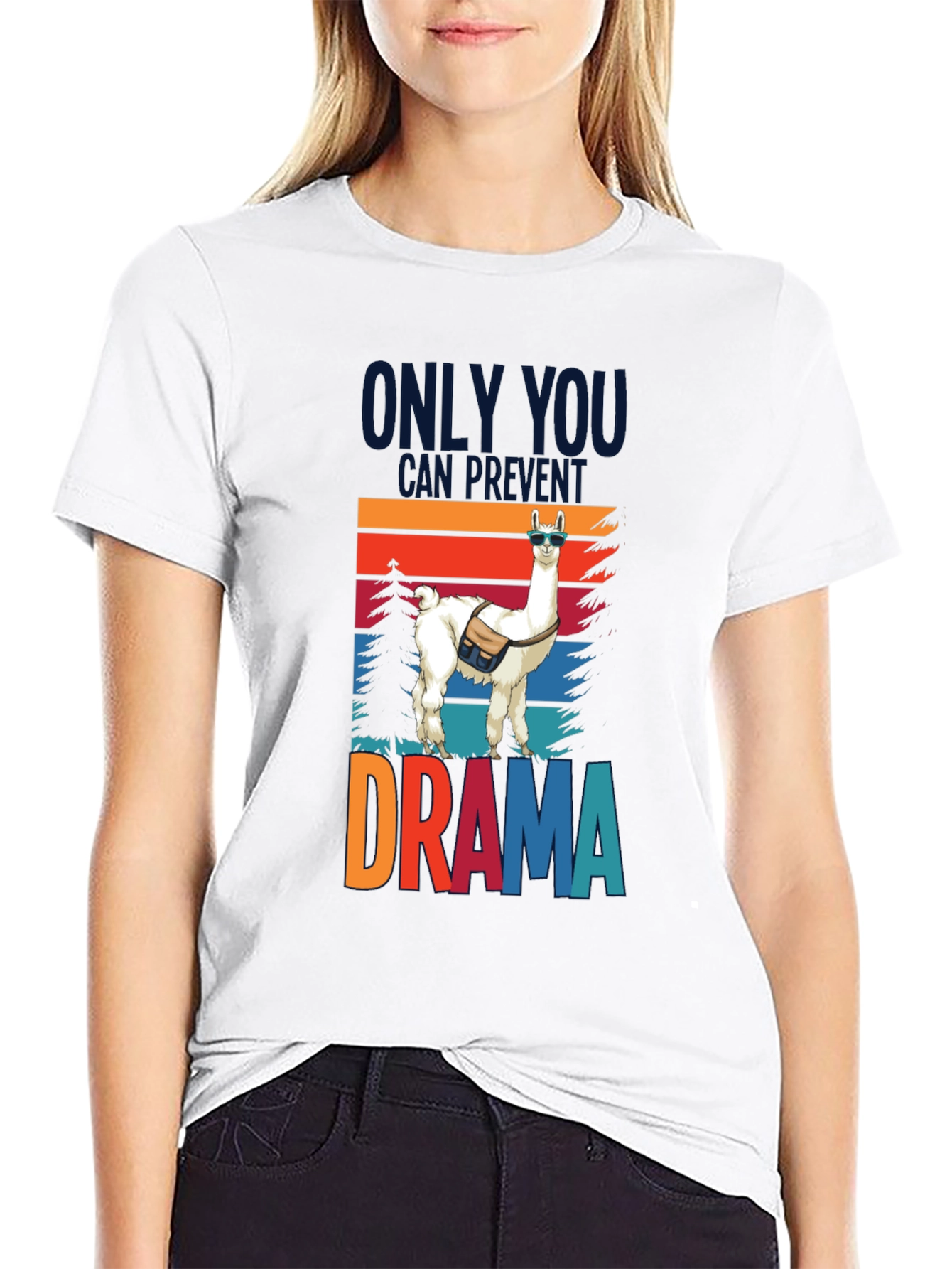 Llama Drama Prevention T-Shirt