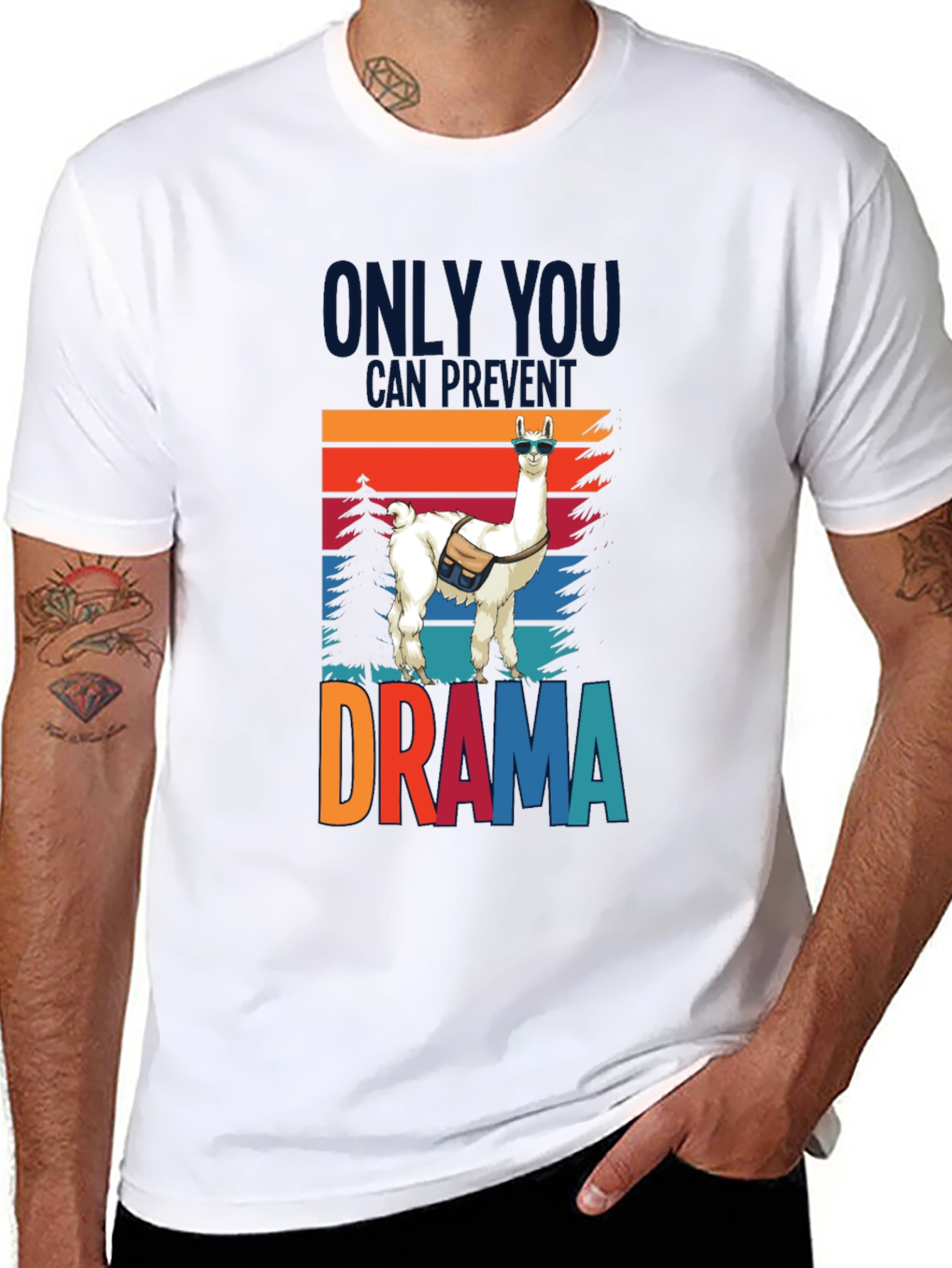 Llama Drama Prevention T-Shirt