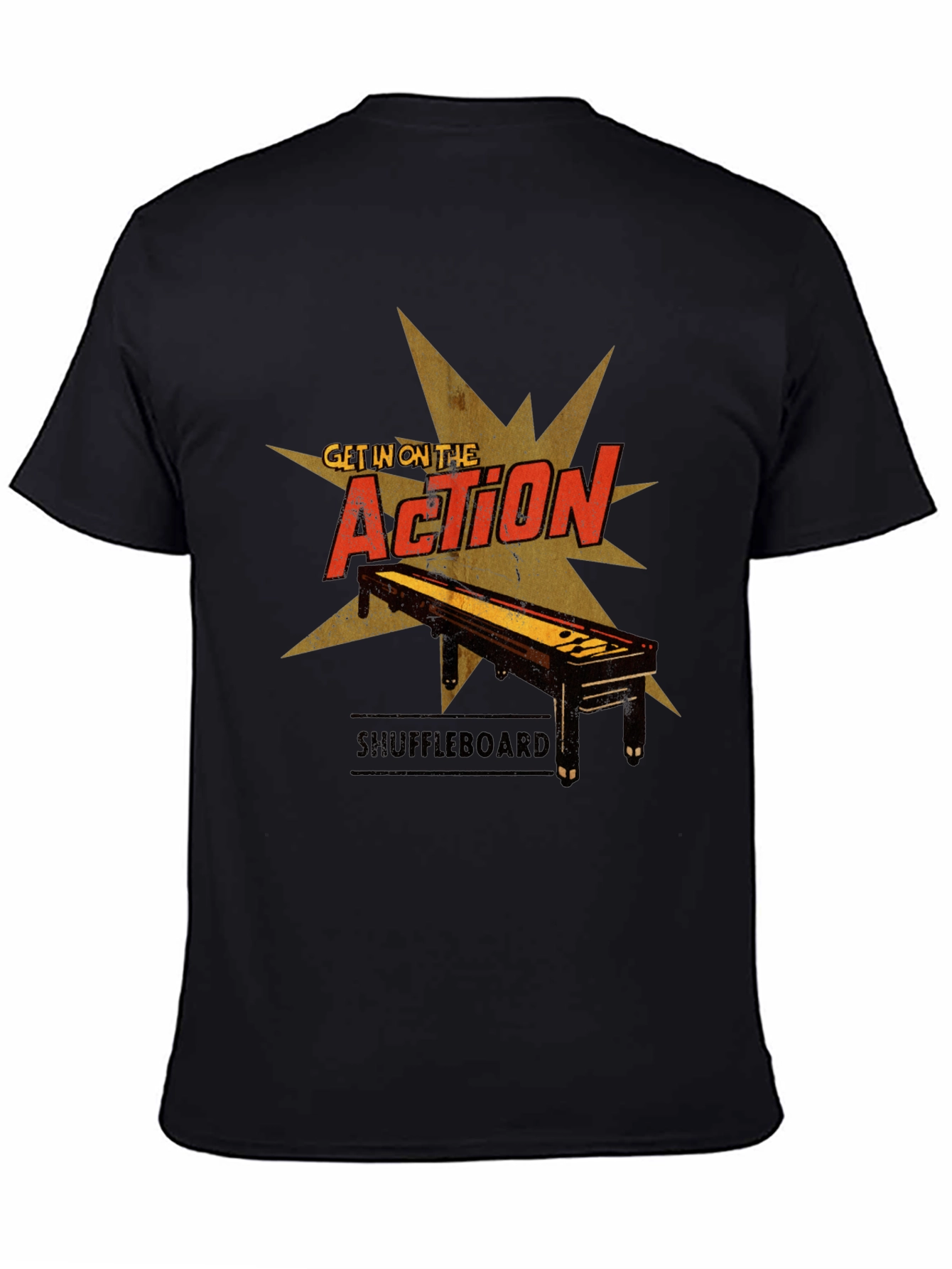 Shuffleboard Action T-Shirt