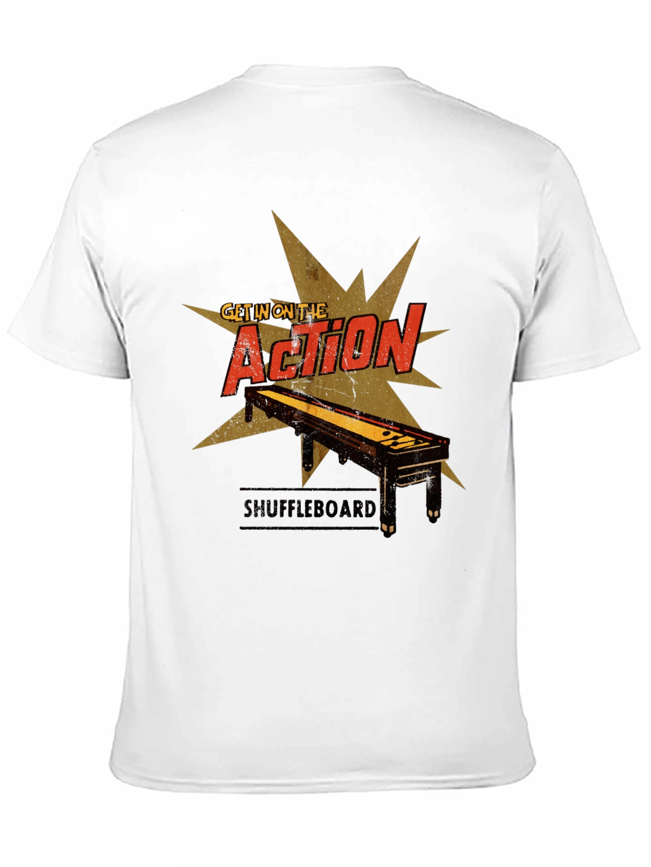 Shuffleboard Action T-Shirt