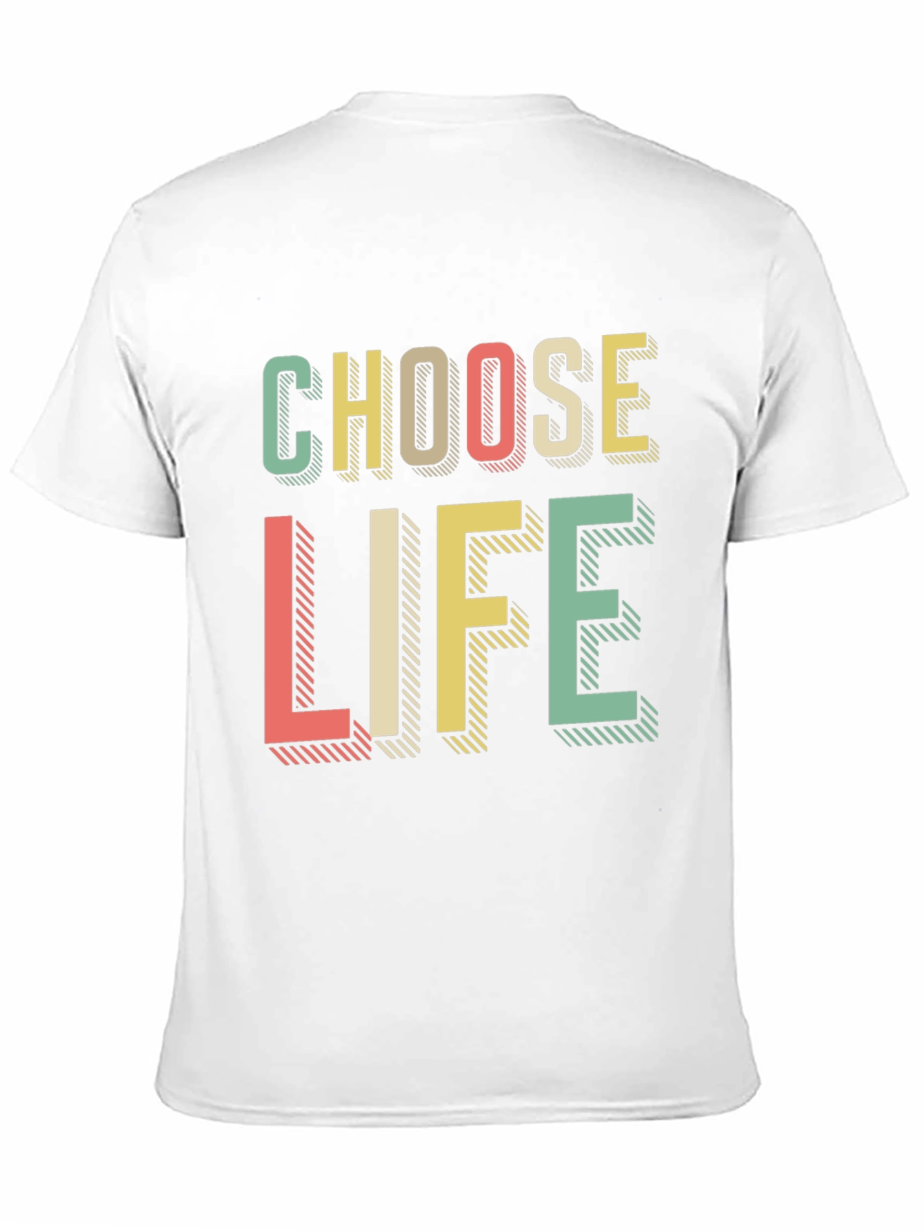 Choose Life Retro Graphic Tee