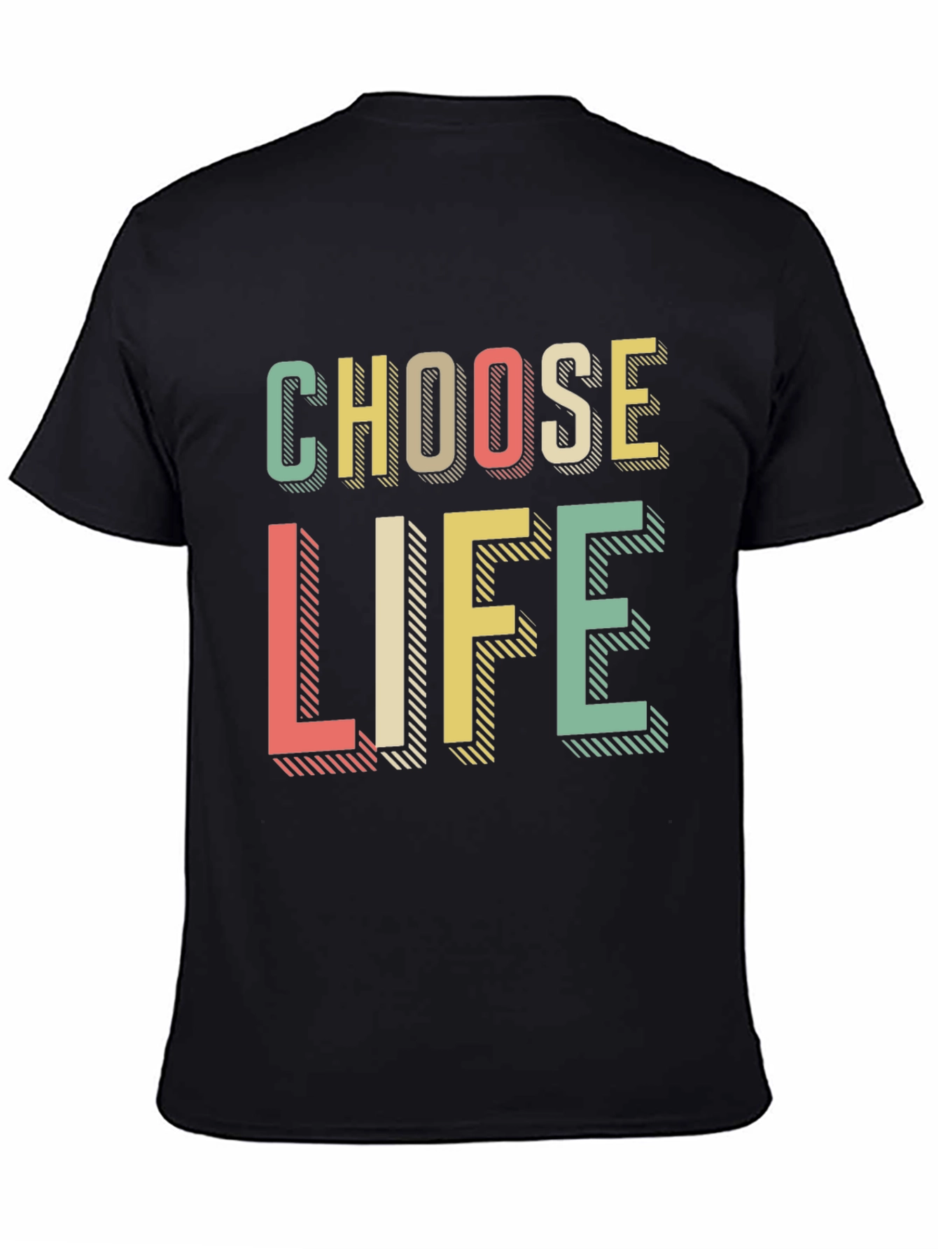 Choose Life Retro Graphic Tee