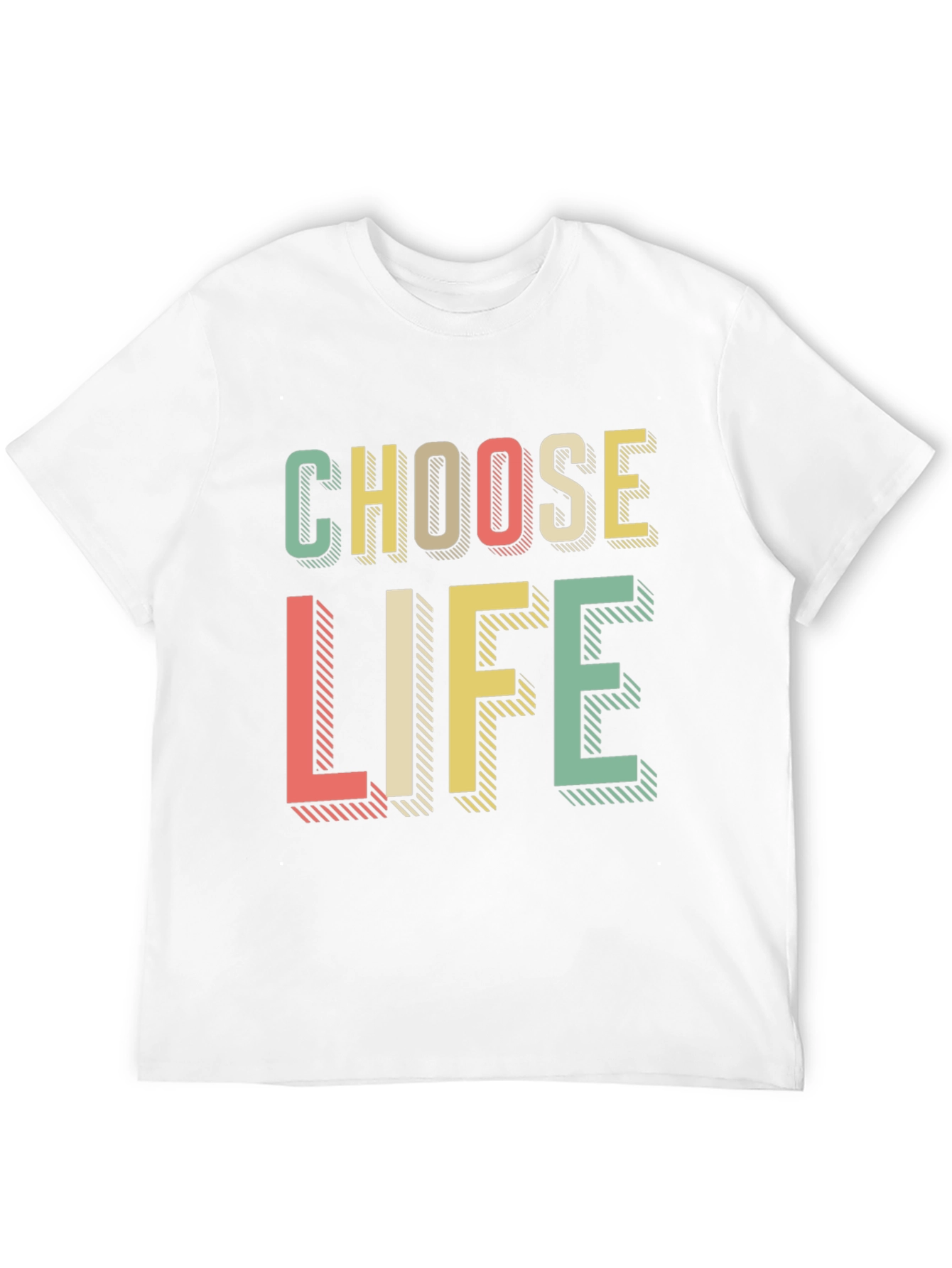 Choose Life Retro Graphic Tee
