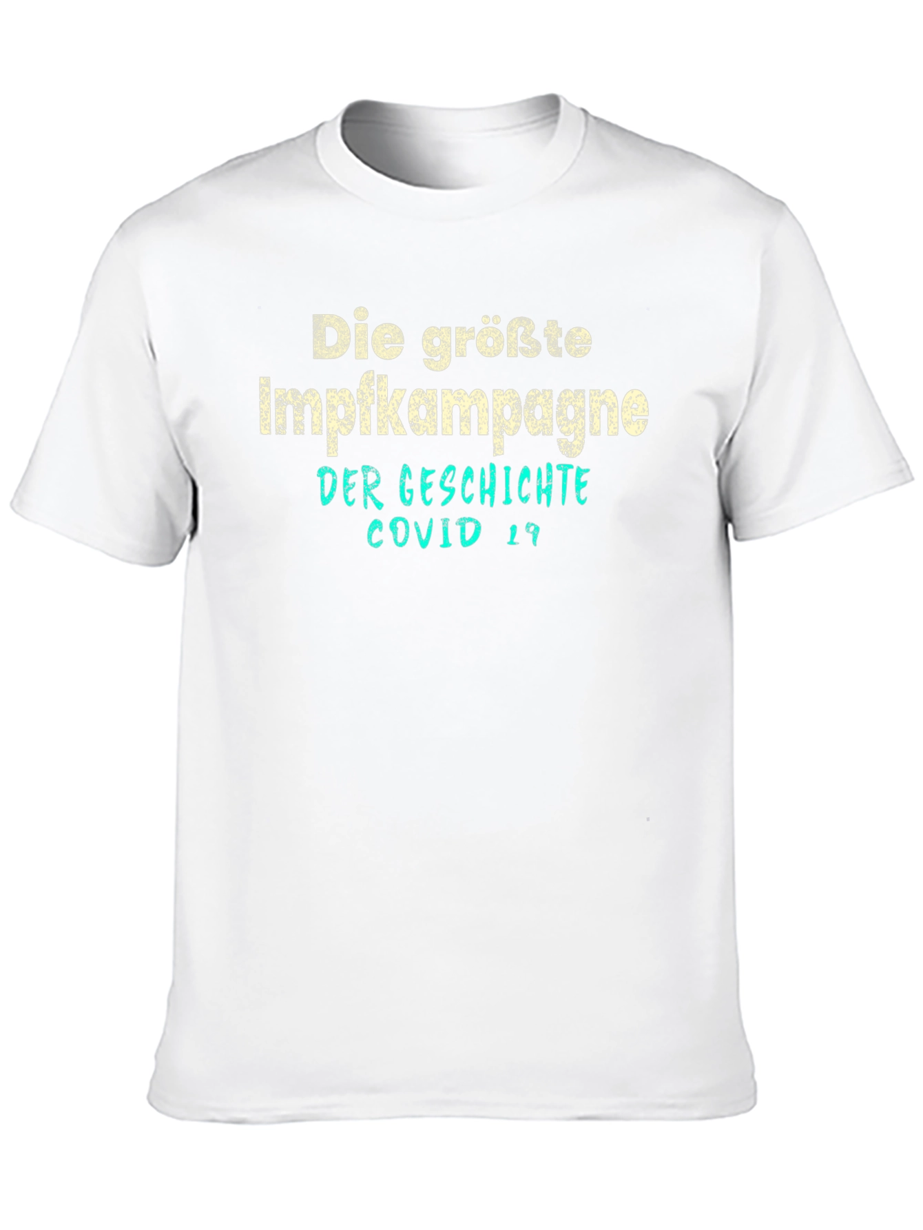 Die Größte Impfkampagne COVID-19 Black T-Shirt