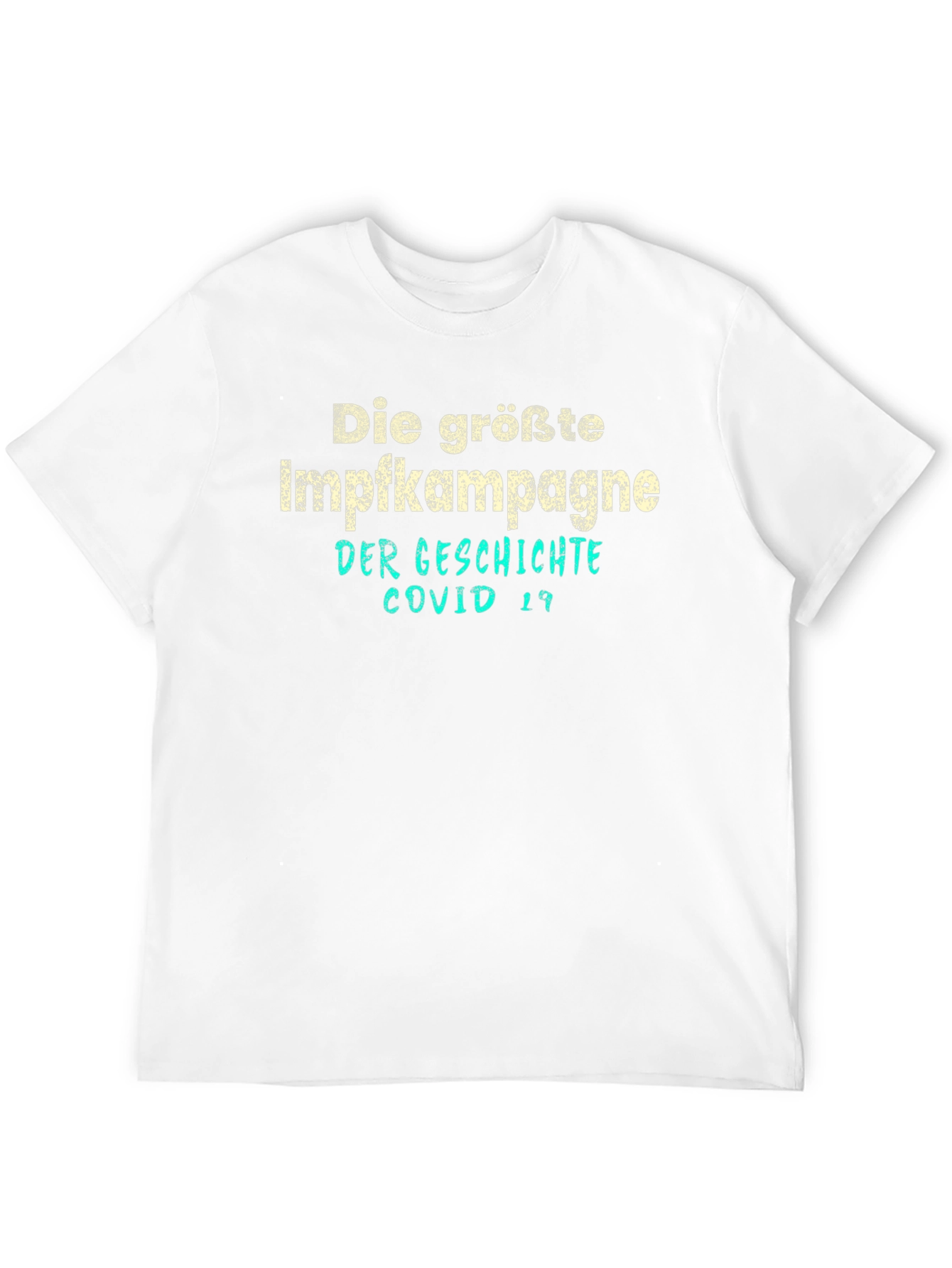 Die Größte Impfkampagne COVID-19 Black T-Shirt