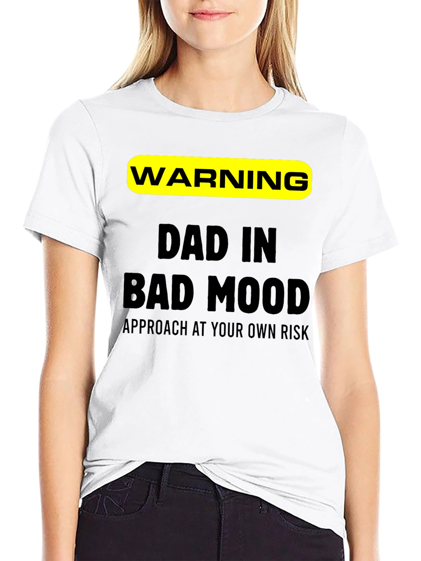 Warning Dad In Bad Mood T-Shirt