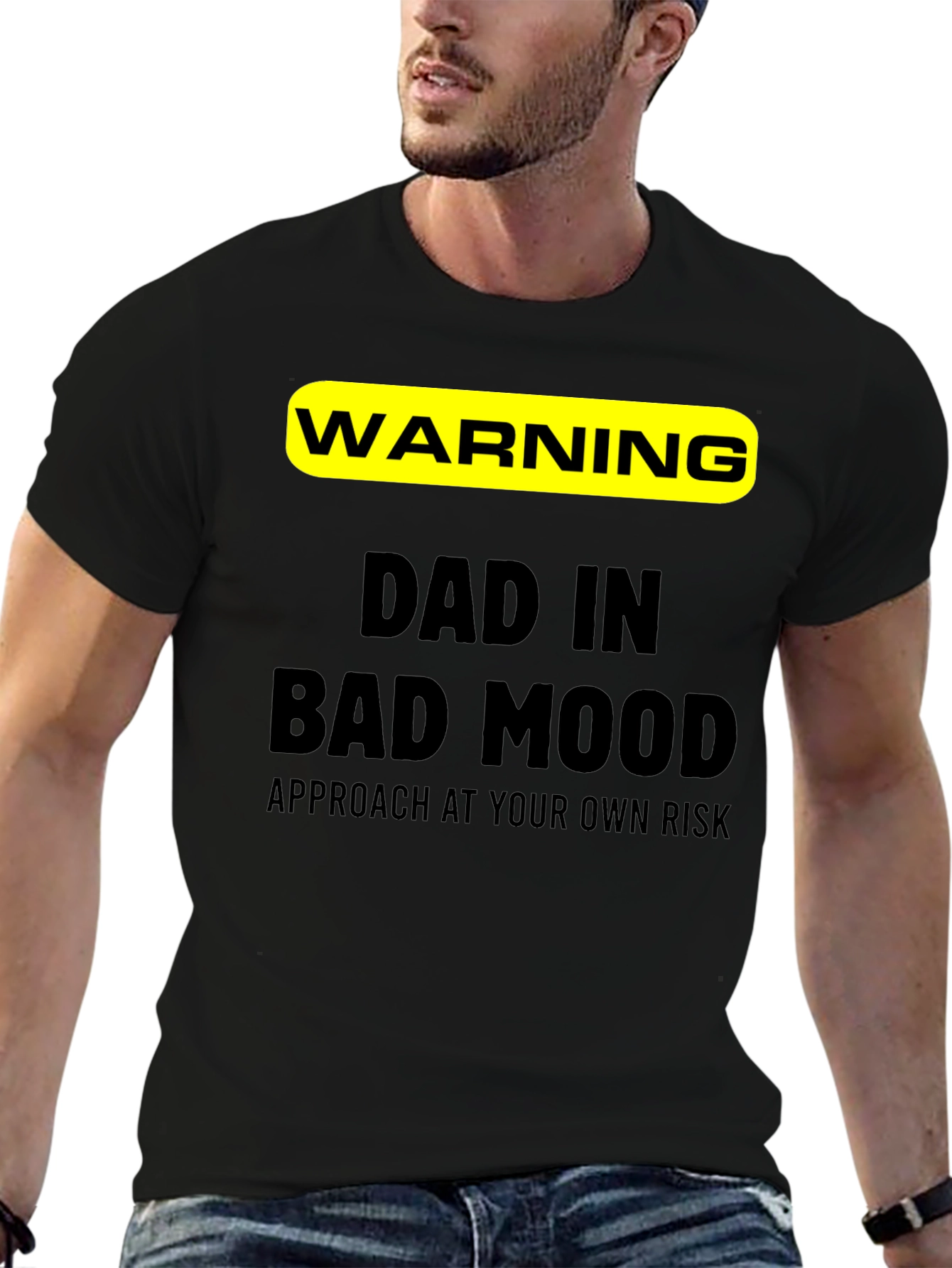 Warning Dad In Bad Mood T-Shirt