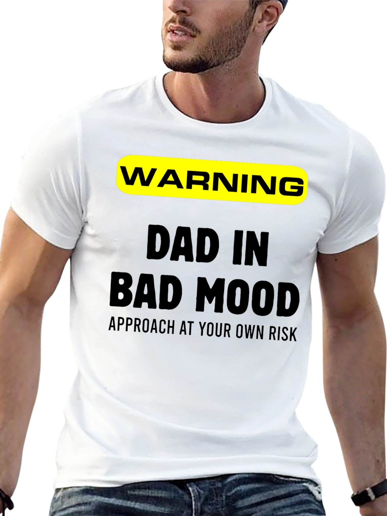 Warning Dad In Bad Mood T-Shirt