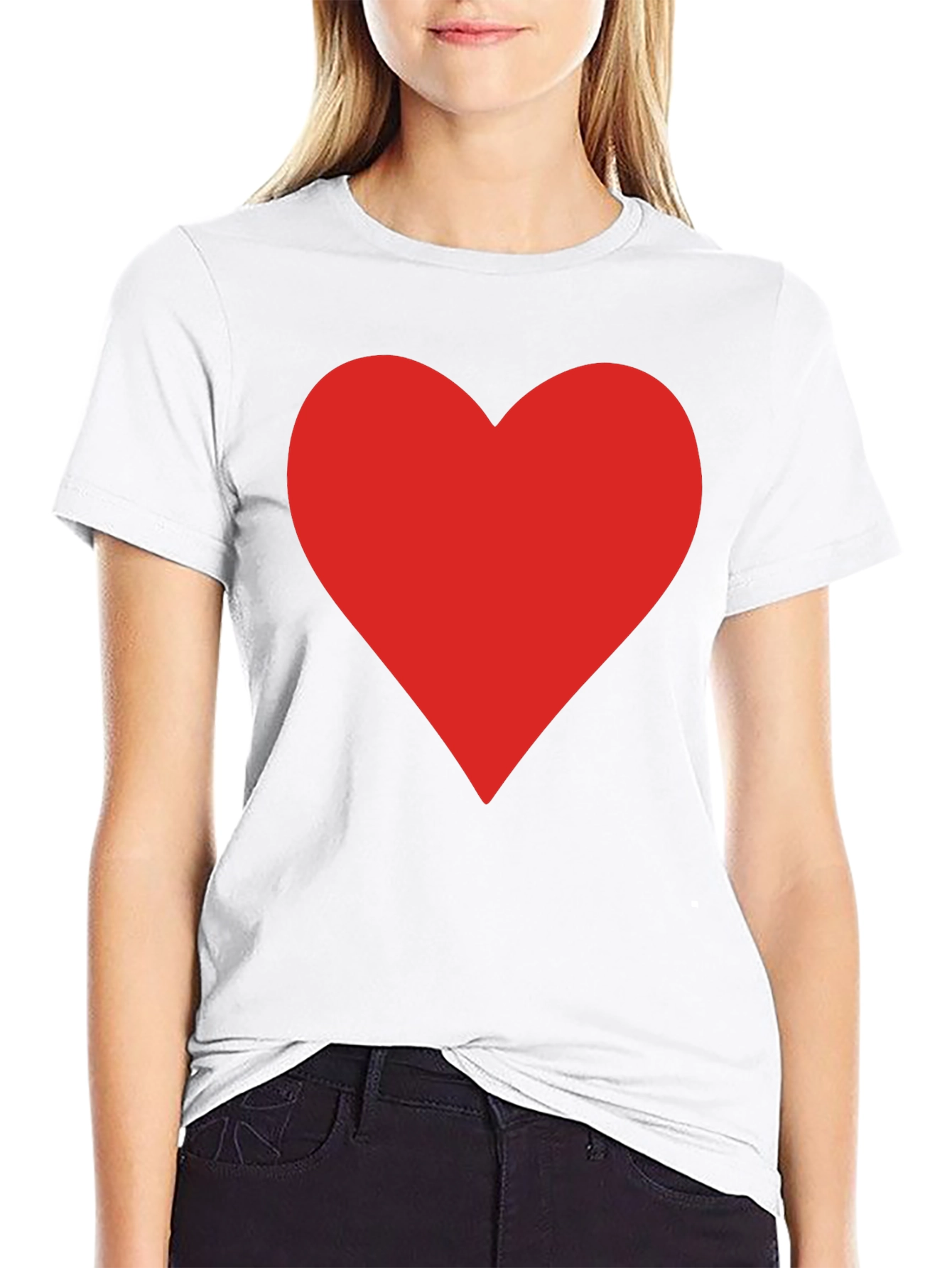 Bold Heart Graphic Tee - Stylish & Comfy