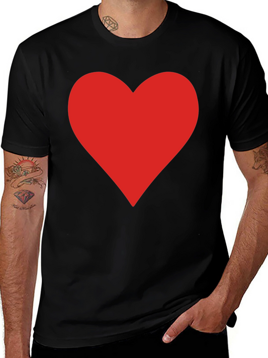 Bold Heart Graphic Tee - Stylish & Comfy