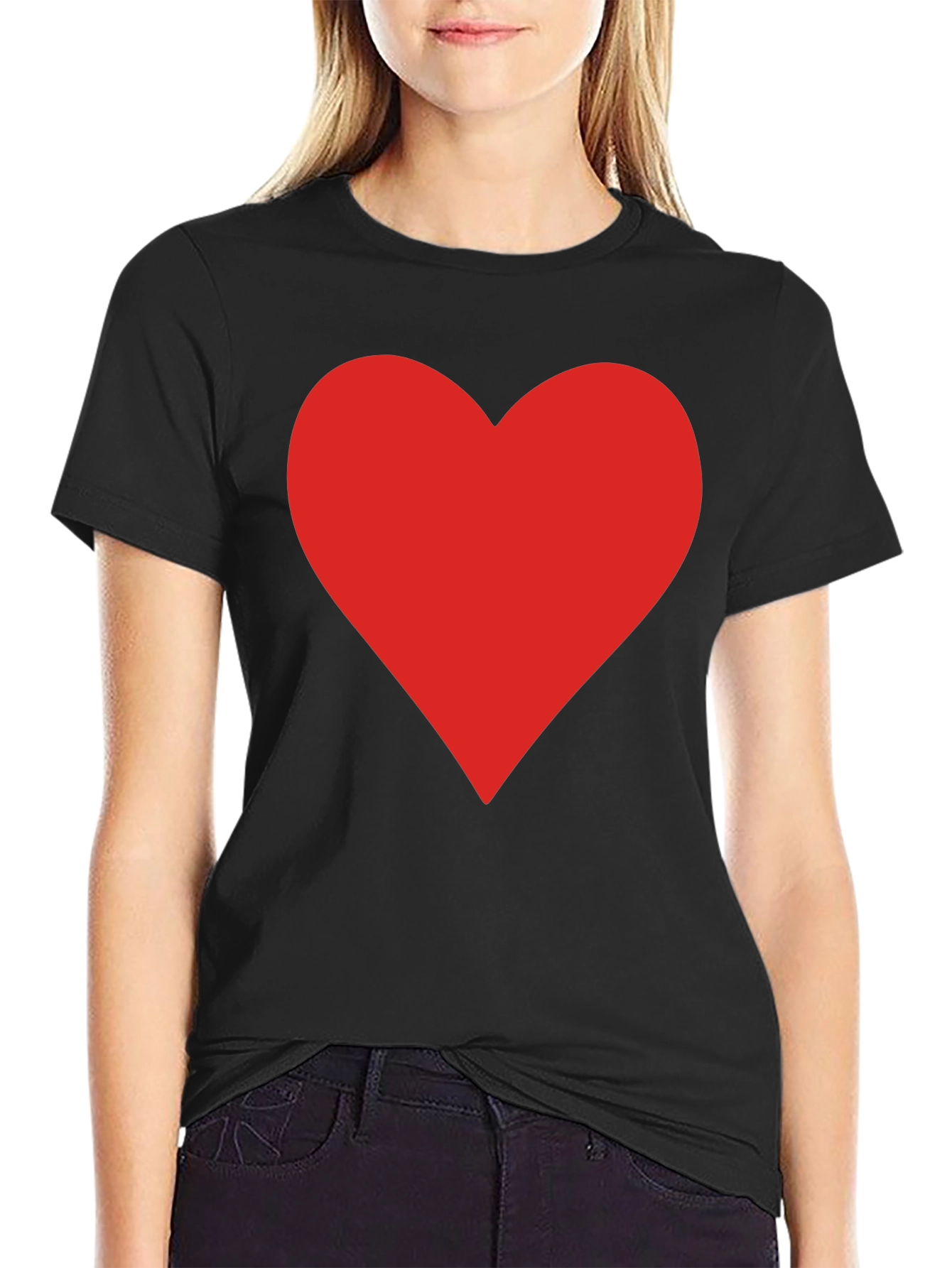 Bold Heart Graphic Tee - Stylish & Comfy
