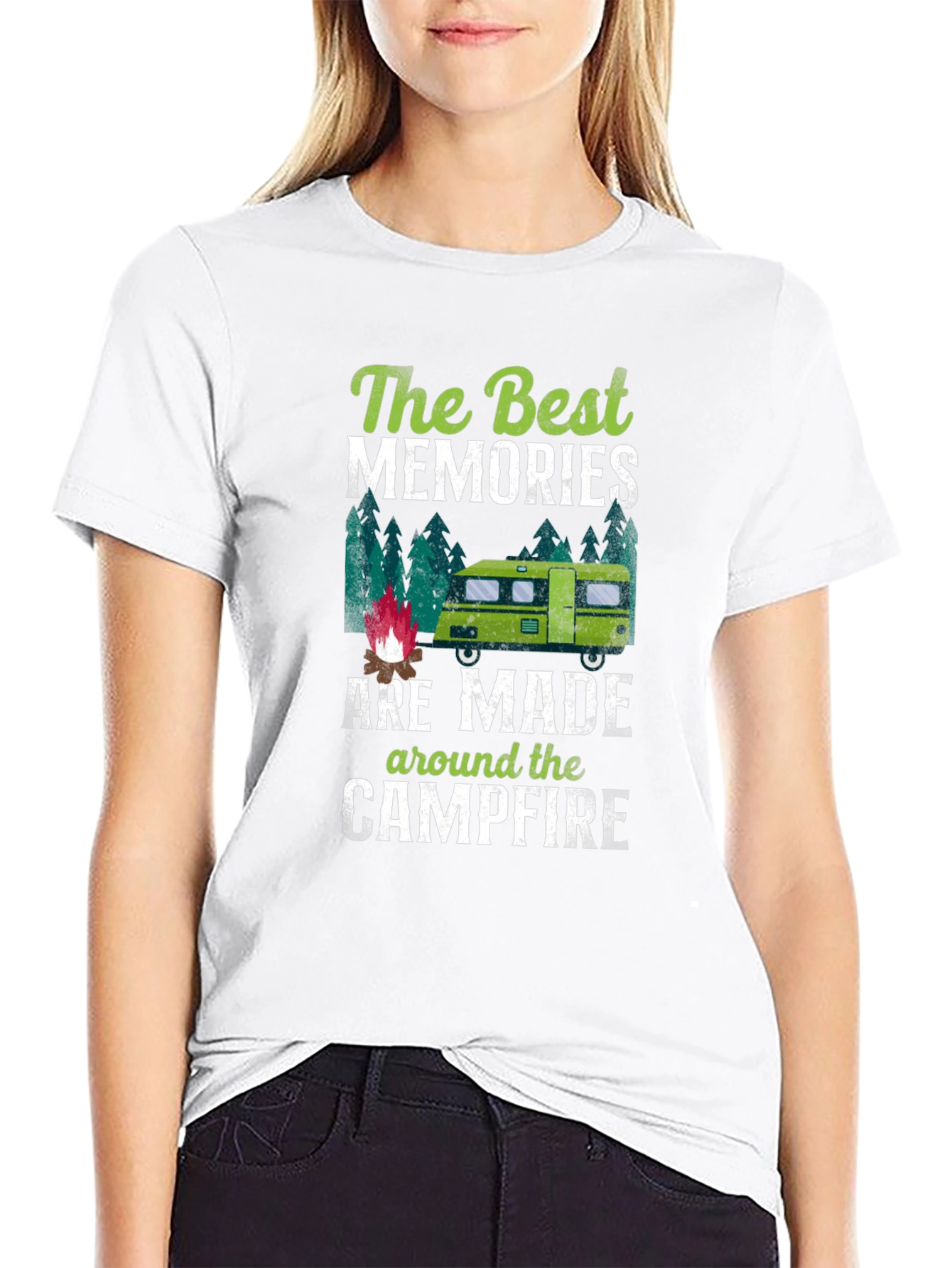 Campfire Memories Graphic T-Shirt