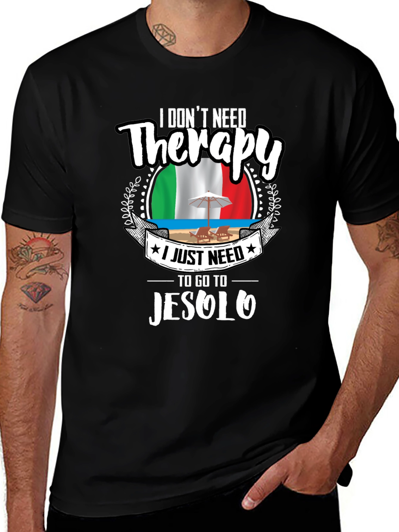 Jesolo Therapy T-Shirt - Italy Vacation Tee